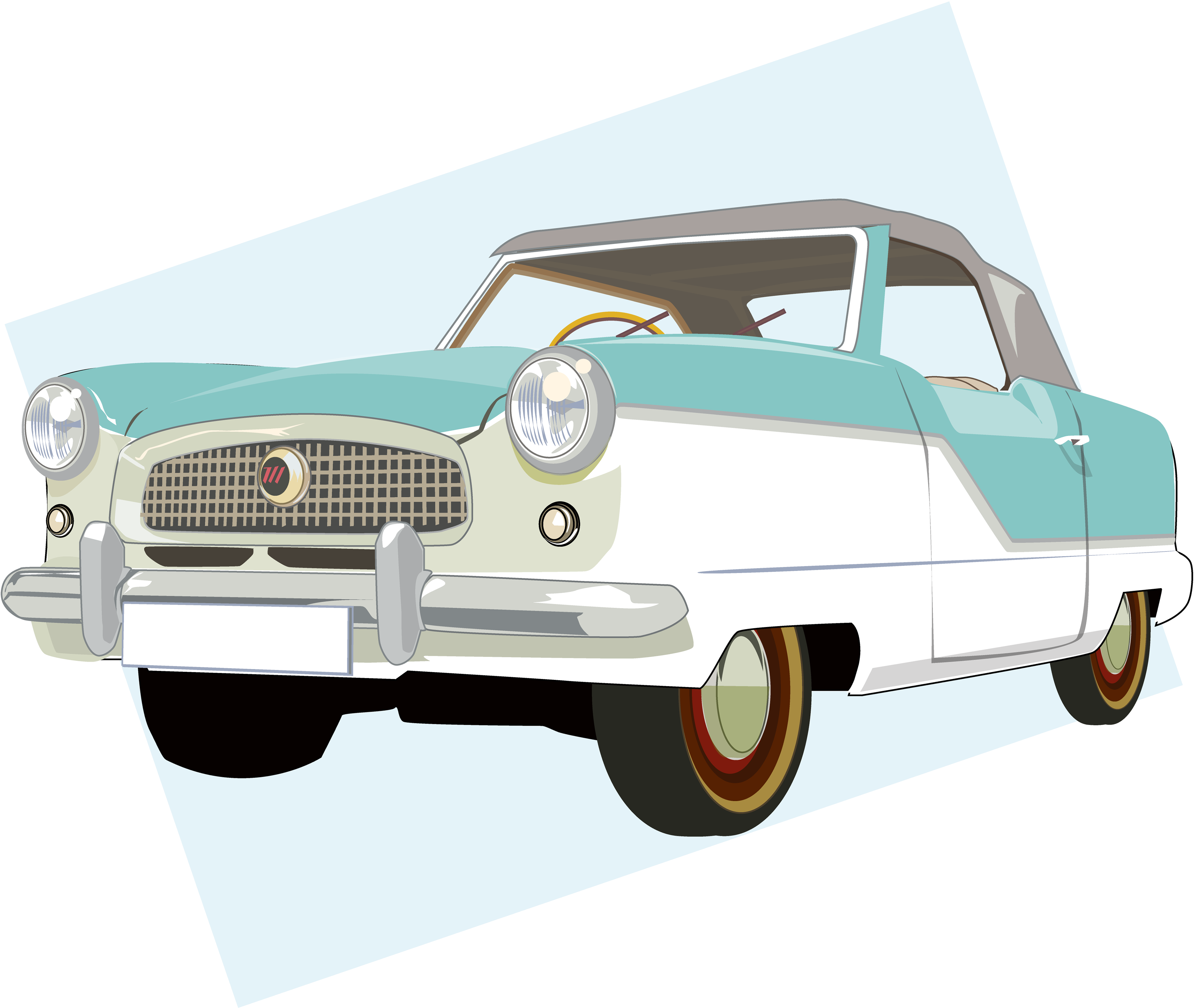 Nash Metropolitan #1 (vector)