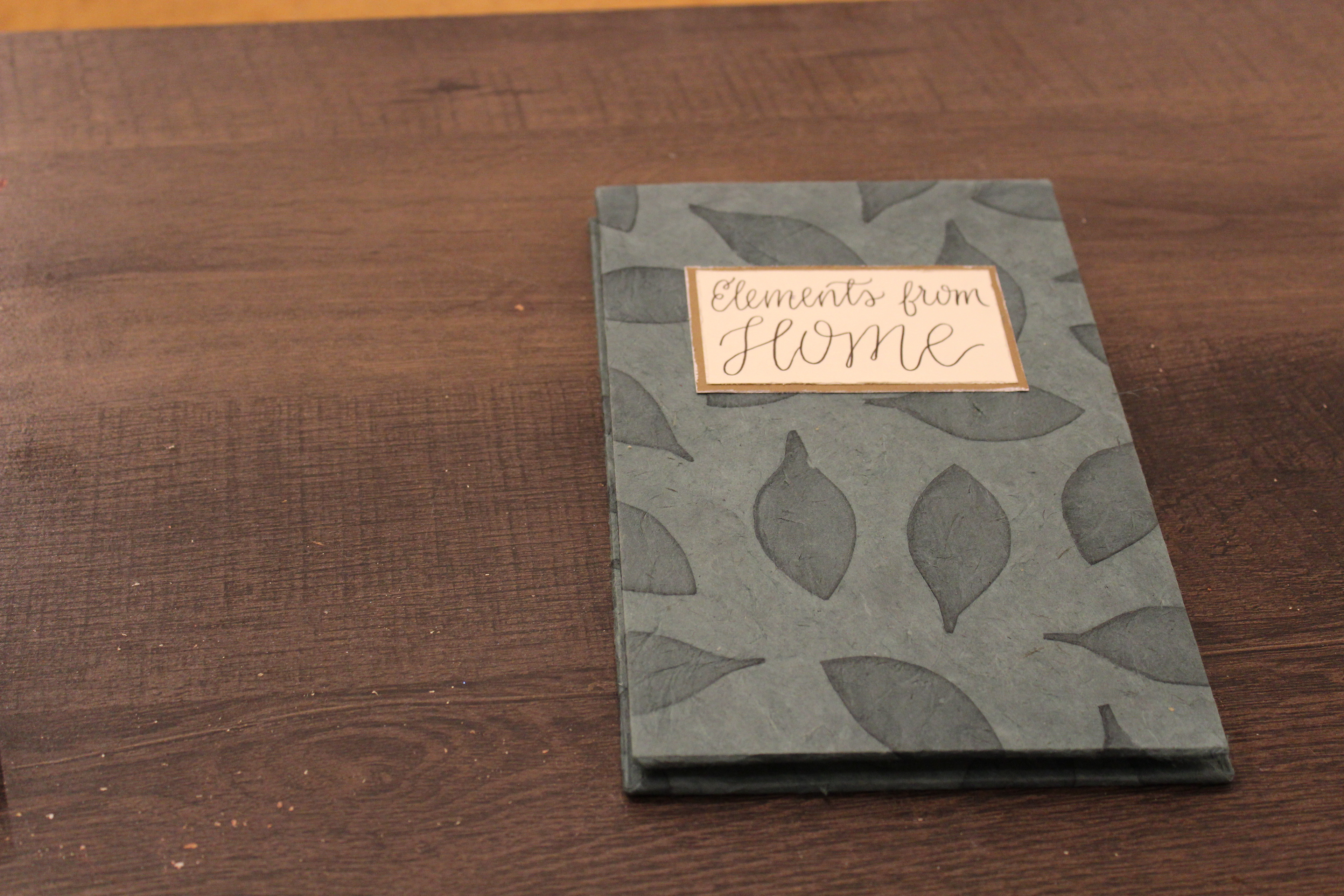 Elements from Home Book Project is available to view on its own page.