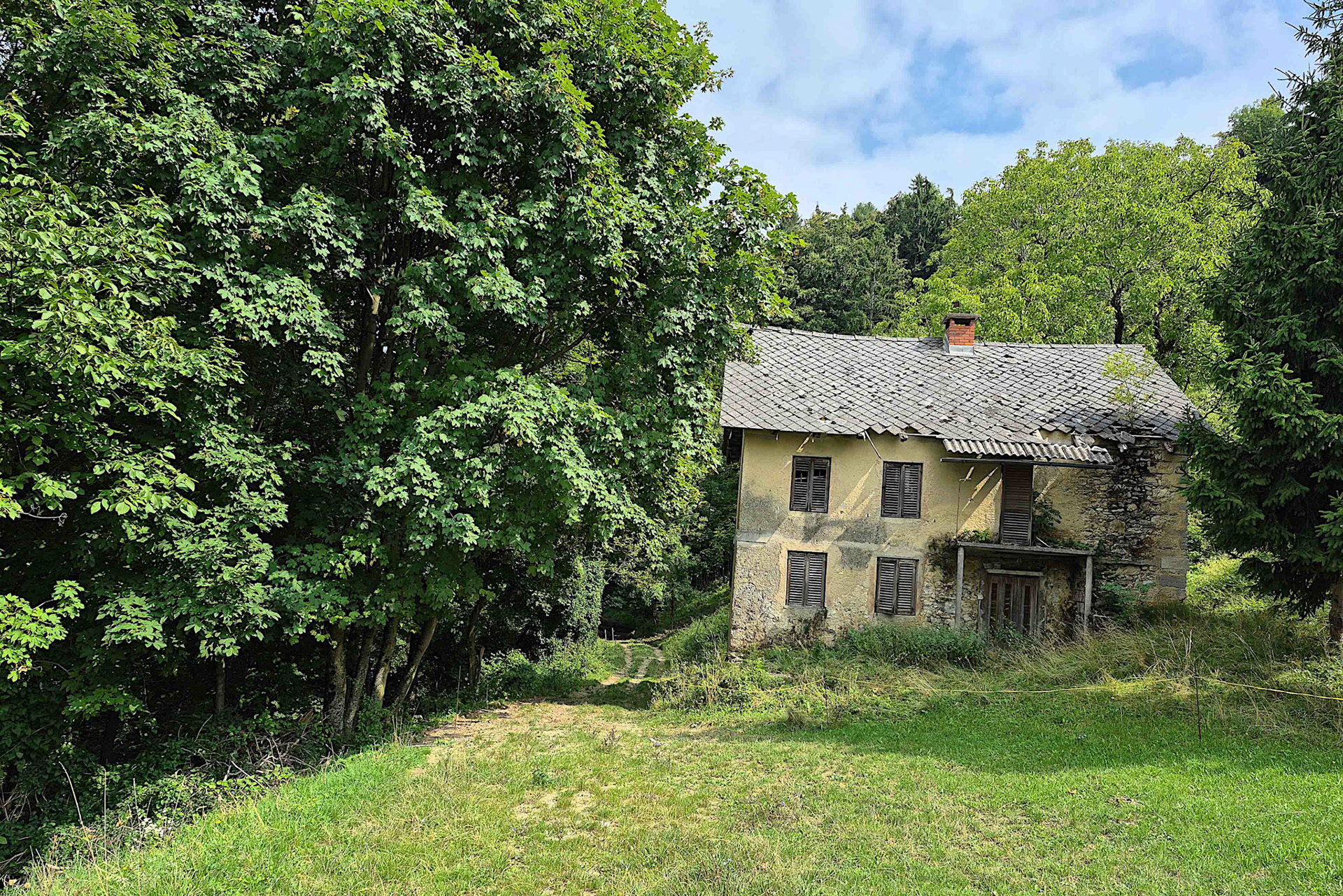 Johann Zavatzki "Warum hier wohl keiner wohnt...."