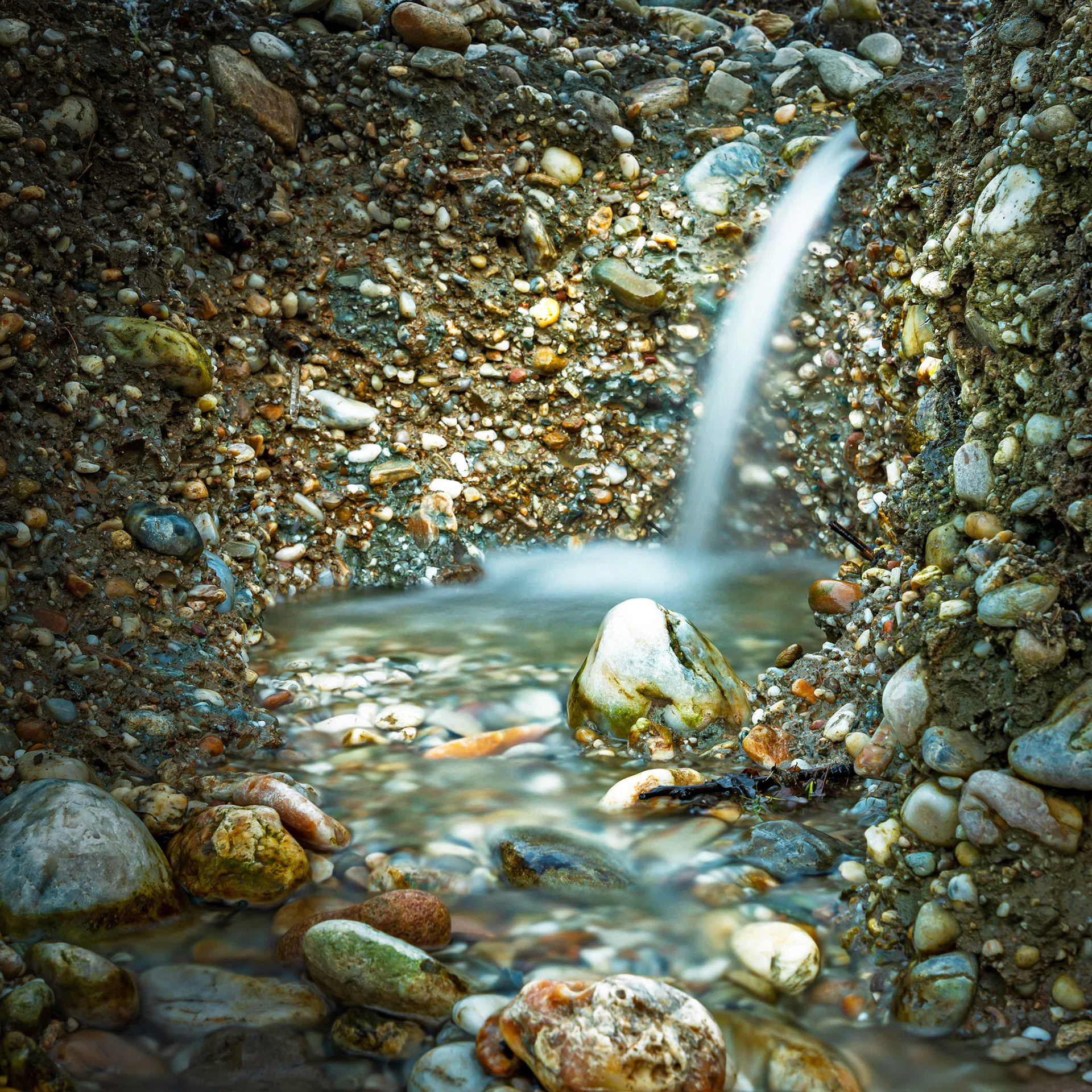 Franz Haunschmied "Miniwasserfall"