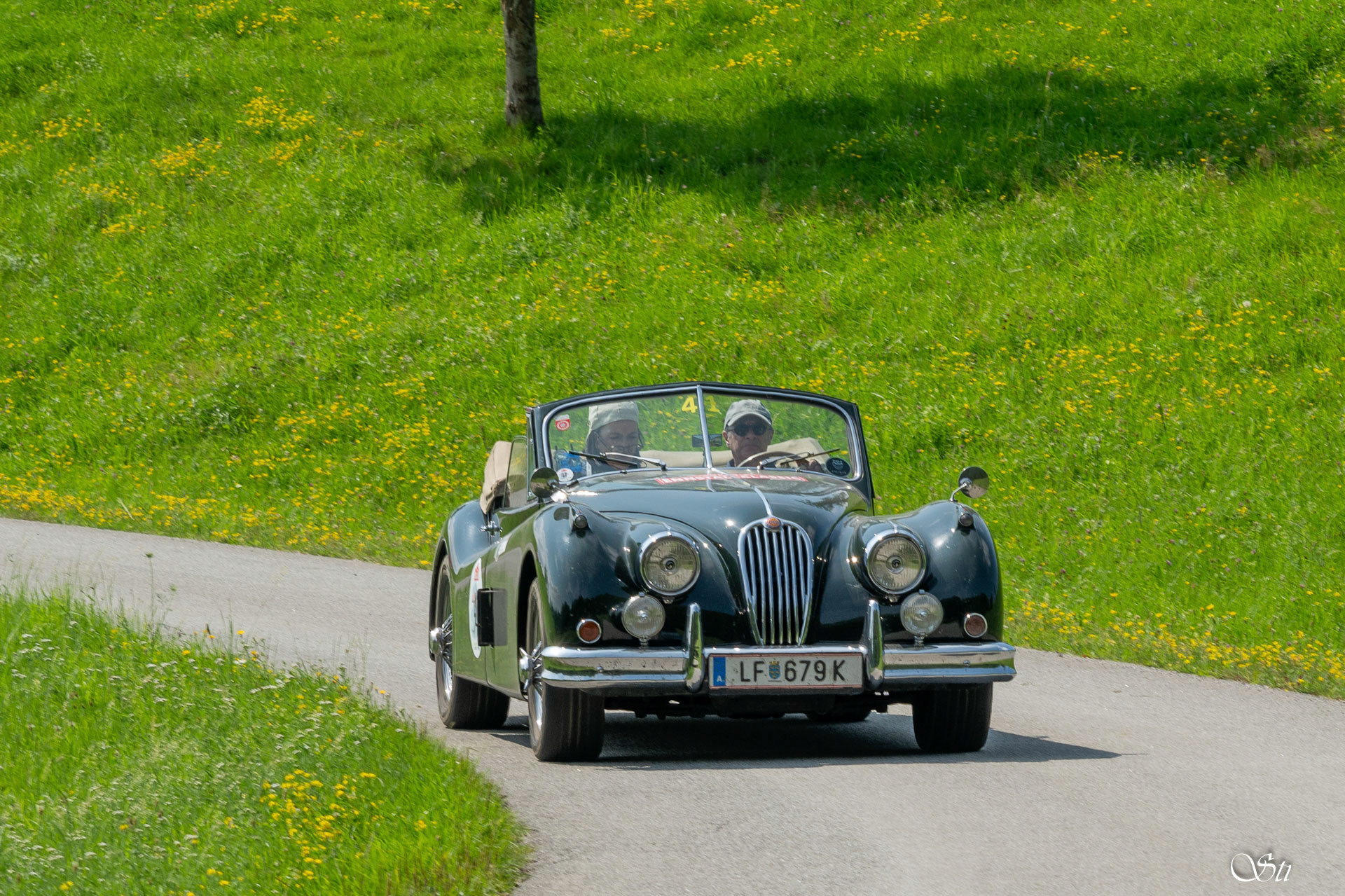 Jaguar XK 140 DHC BJ 1955