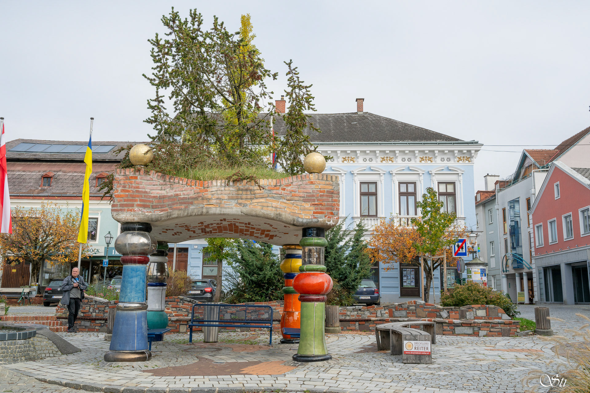 Hundertwasser Brunnen Zwettl