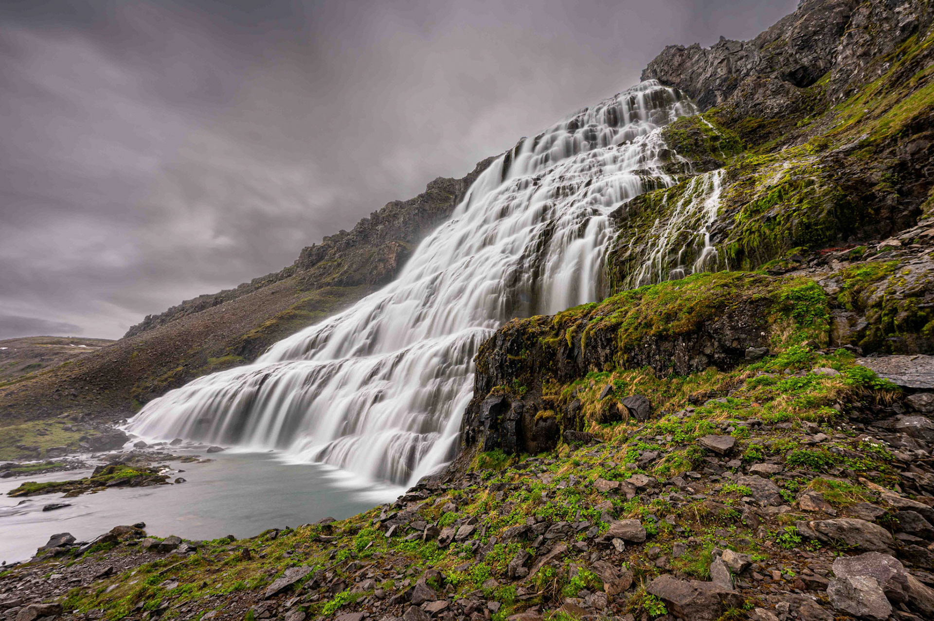 Dynjandi • Wasserfall