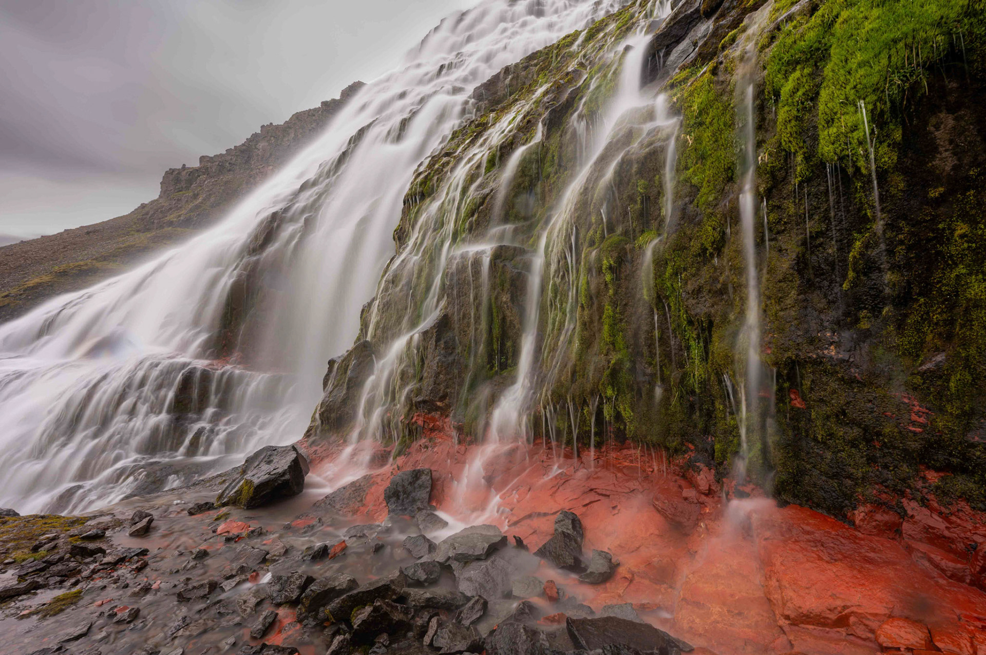 Dynjandi • Wasserfall