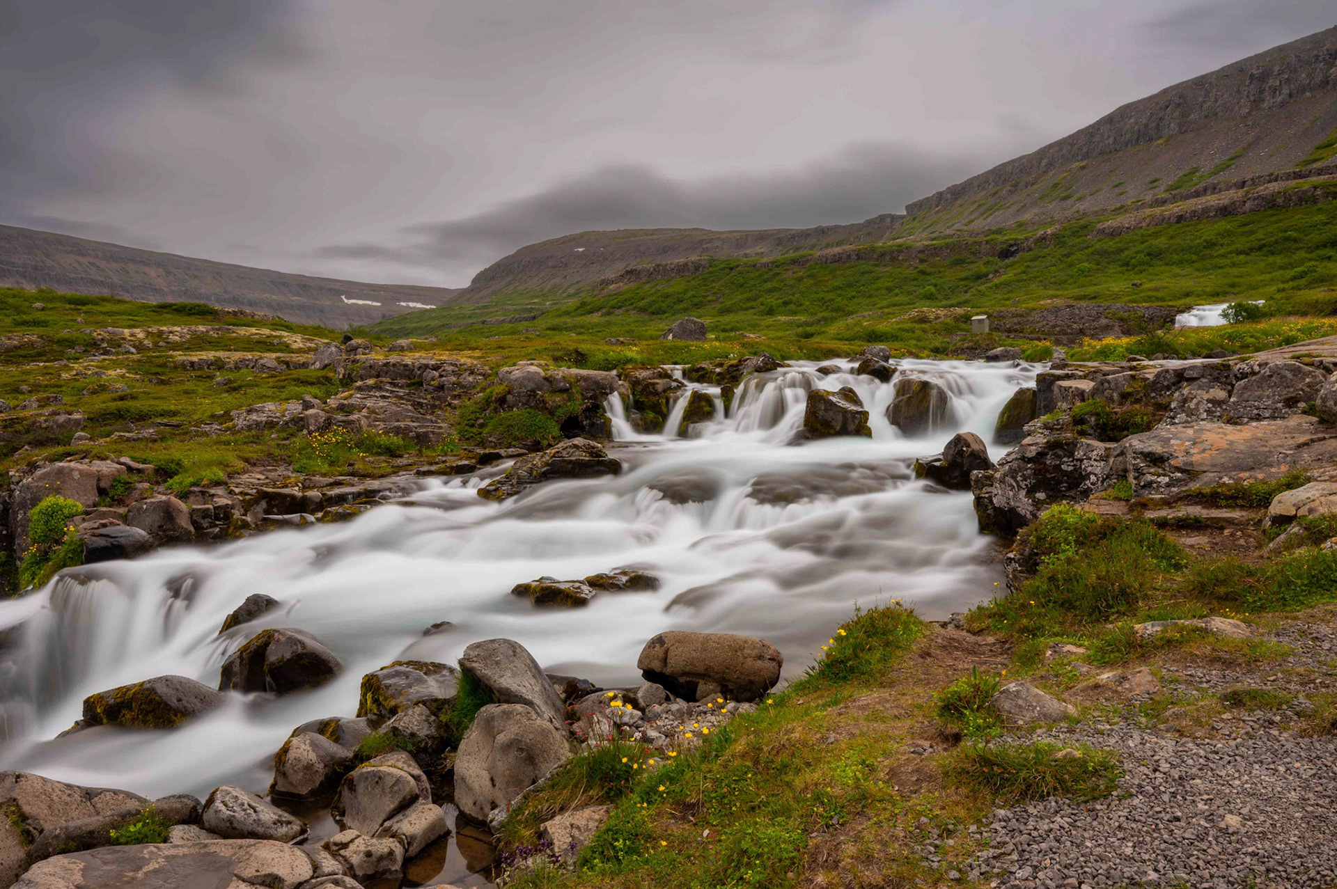 Dynjandi • Wasserfall