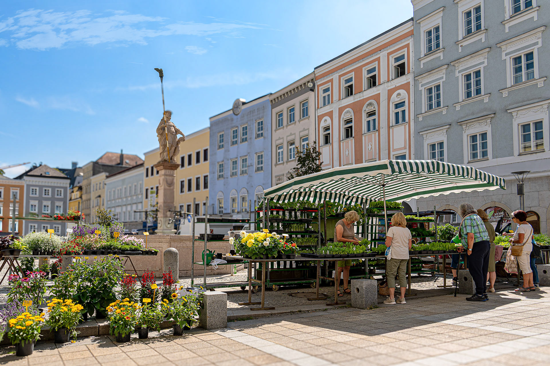 Gerhard  Schneglberger "Wochenmarkt"