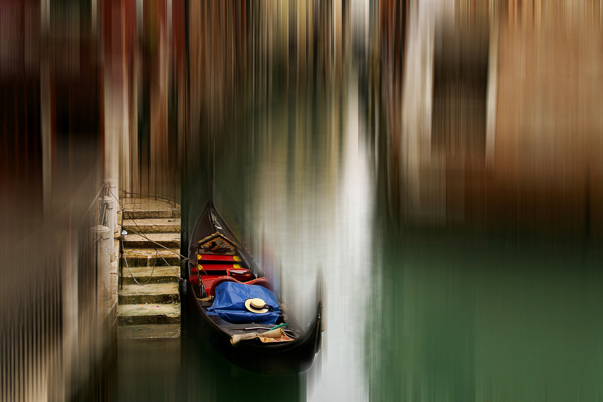 Walter Trausinger "malerisches Venedig" Gold