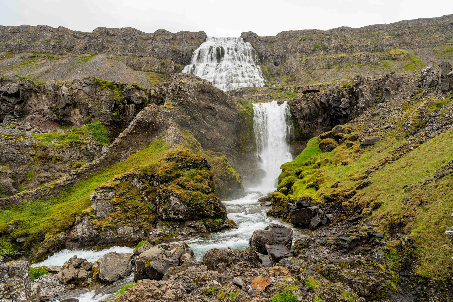 Dynjandi • Wasserfall