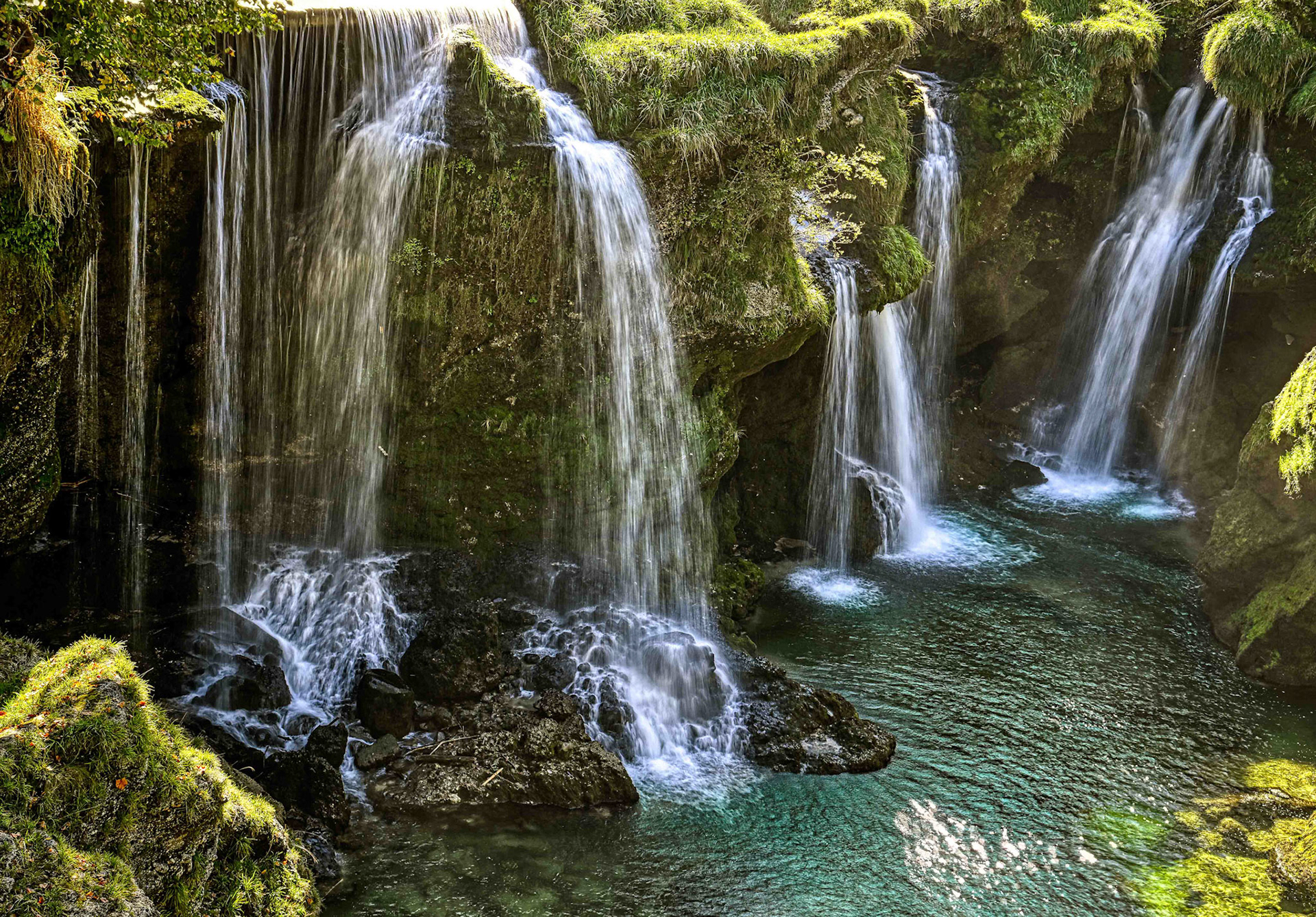 Gerhard Schneglberger "Traunfall"