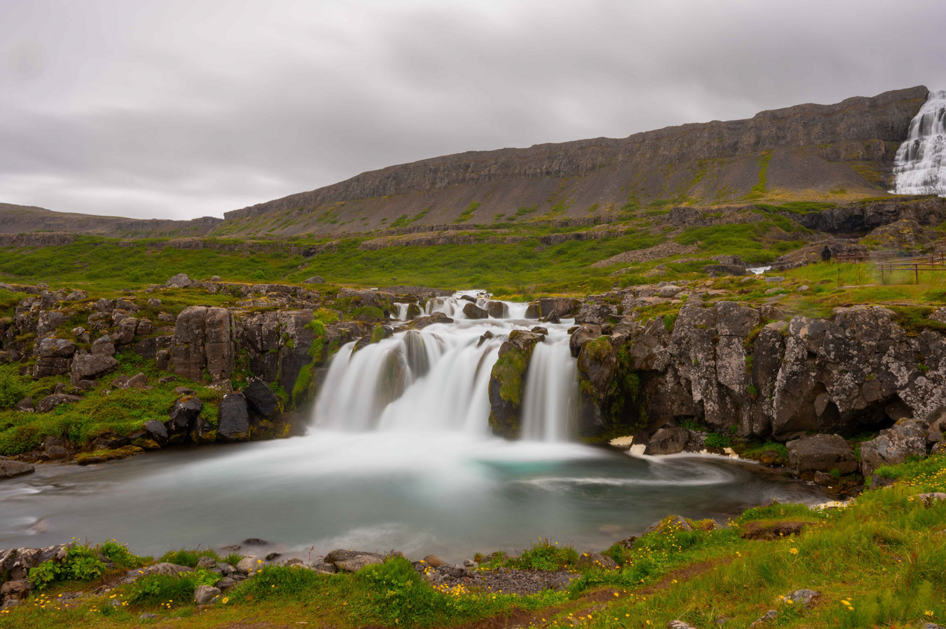 Dynjandi • Wasserfall