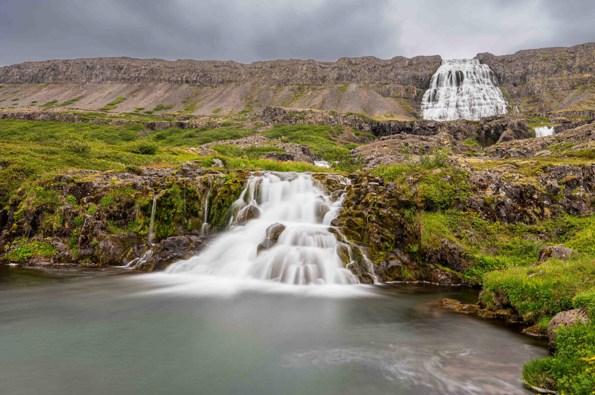 Dynjandi • Wasserfall