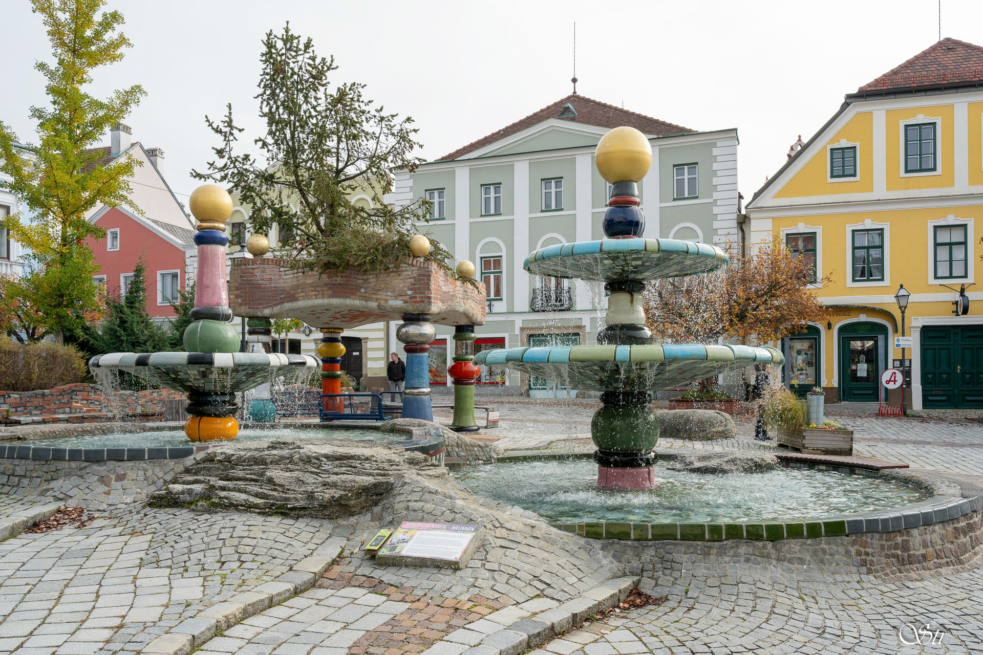 Hundertwasser Brunnen Zwettl