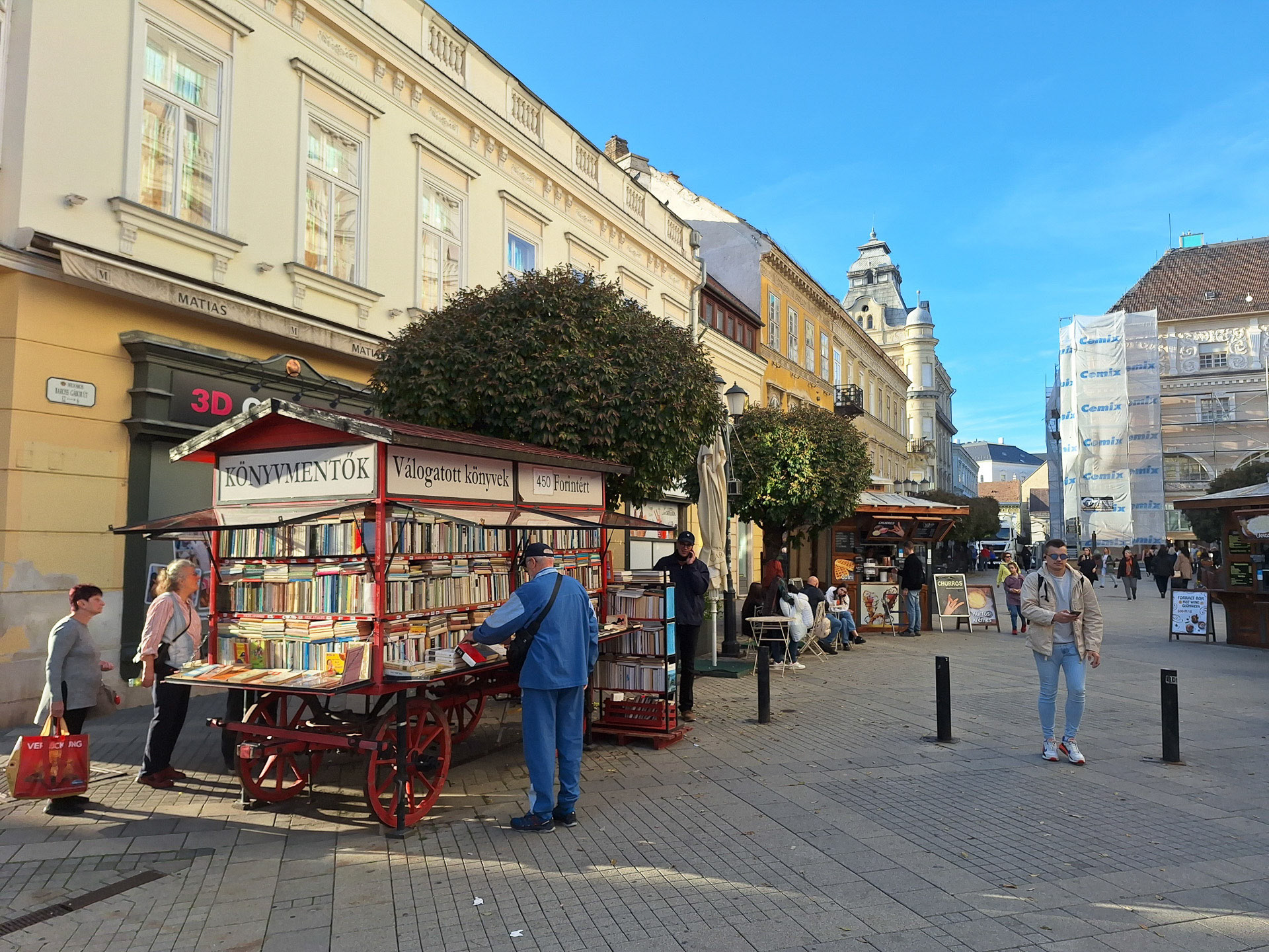 Johann  Zavatzki "Straßenverkauf"
