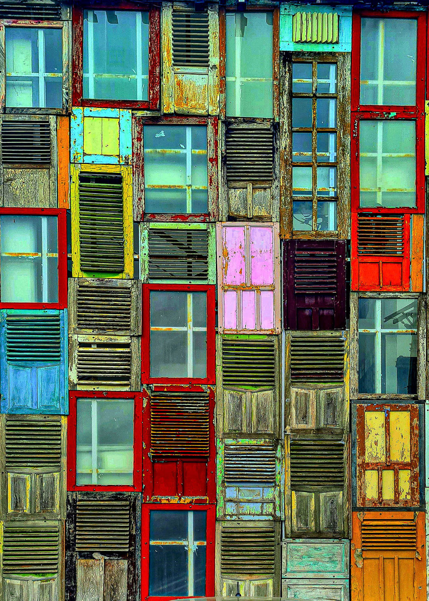 Franz  Hebenstreit, "Hausfasade"