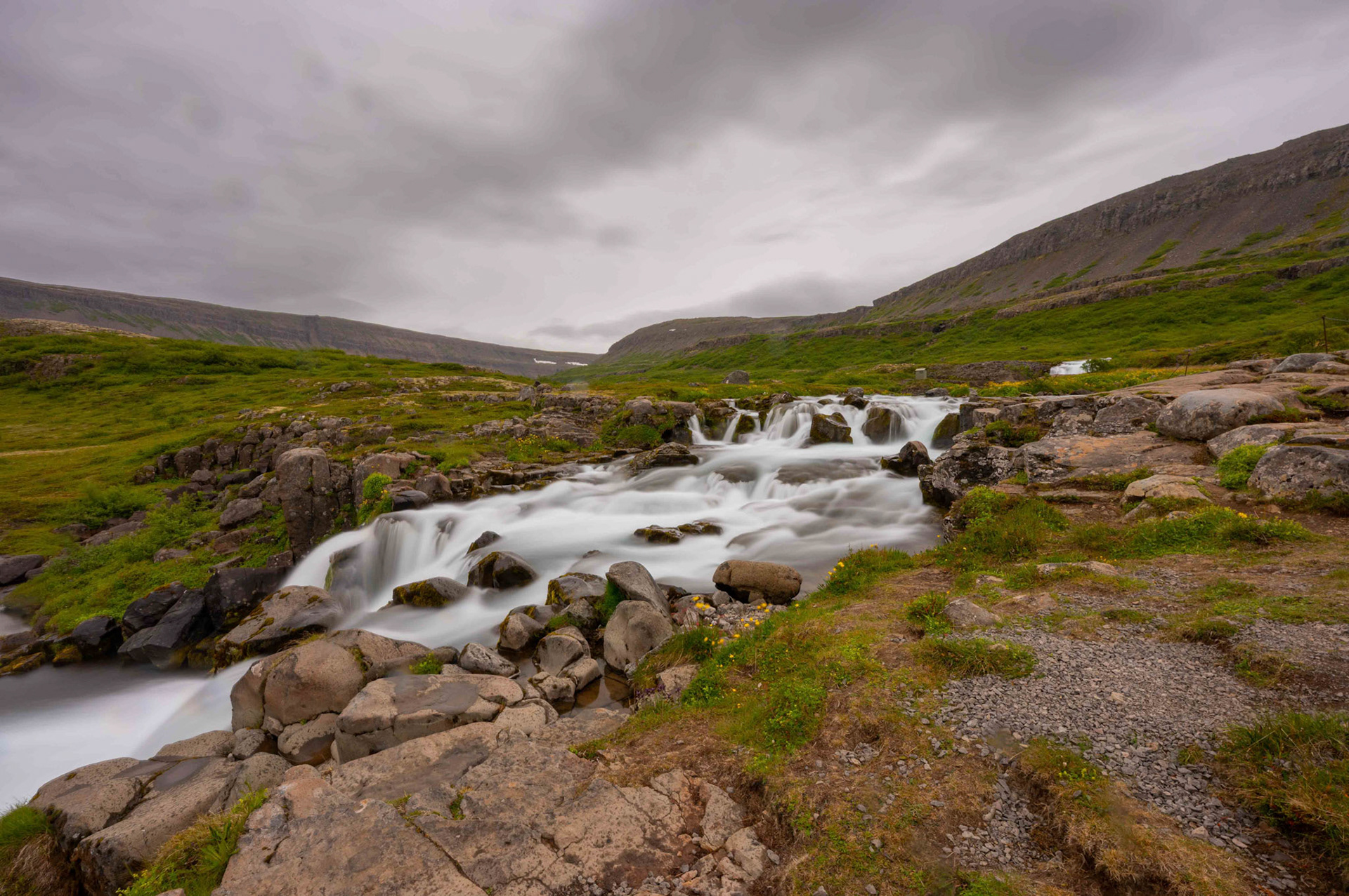 Dynjandi • Wasserfall