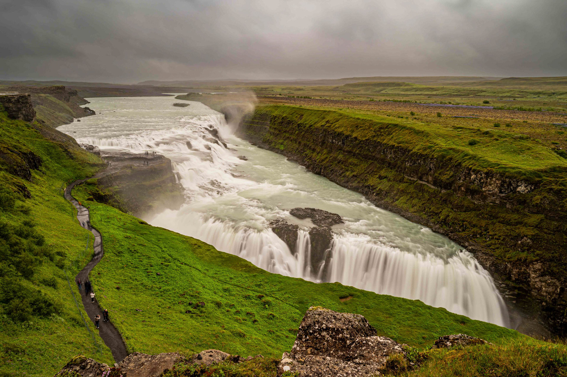 Gullfoss Wasserfall