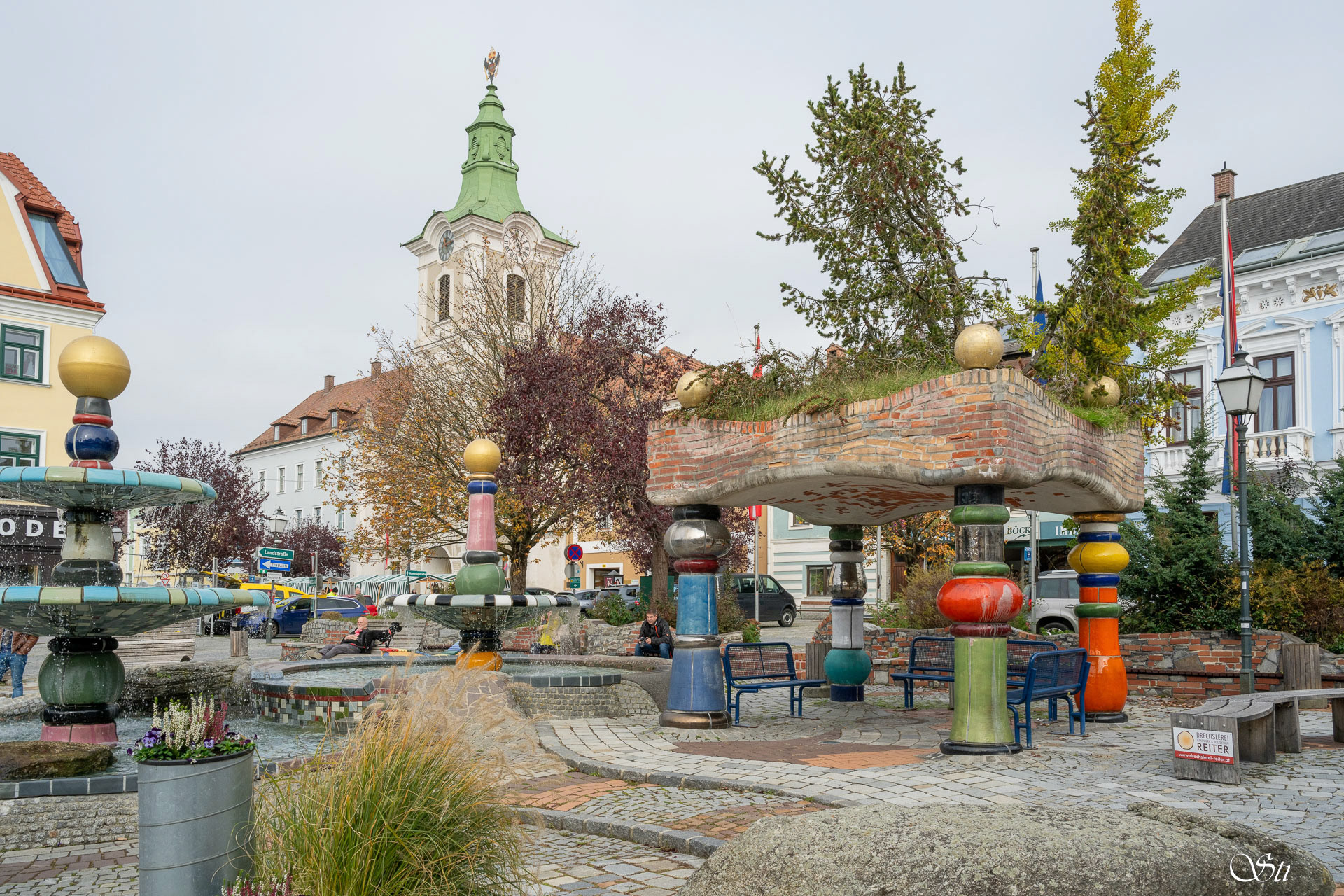 Hundertwasser Brunnen Zwettl
