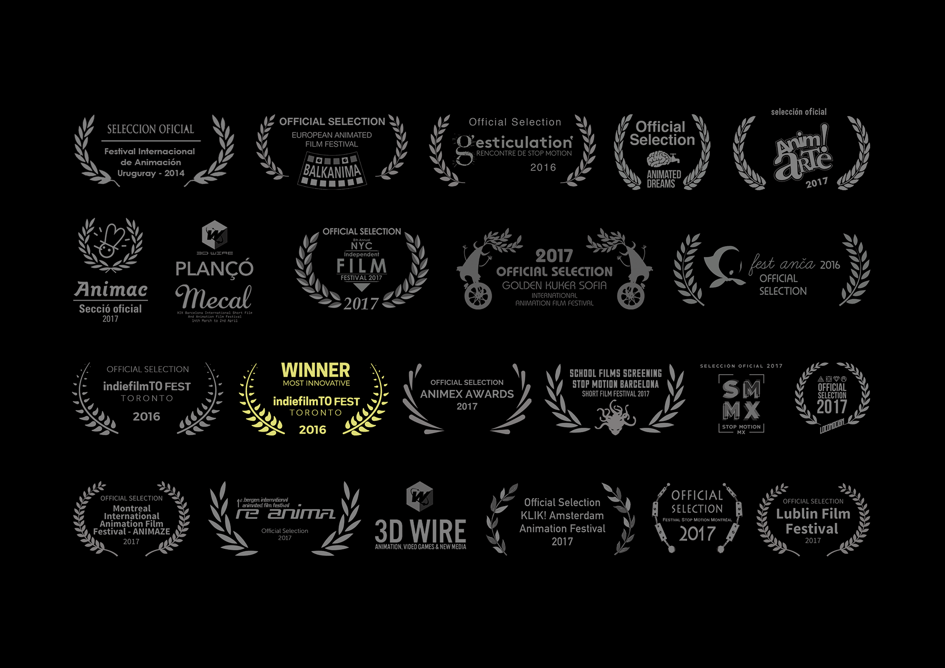 Chair Official Selections