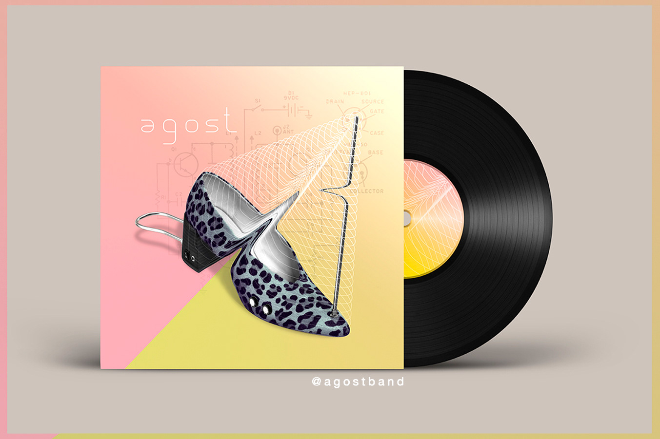 Pitch Cover Album / Agost Band, Bcn.
