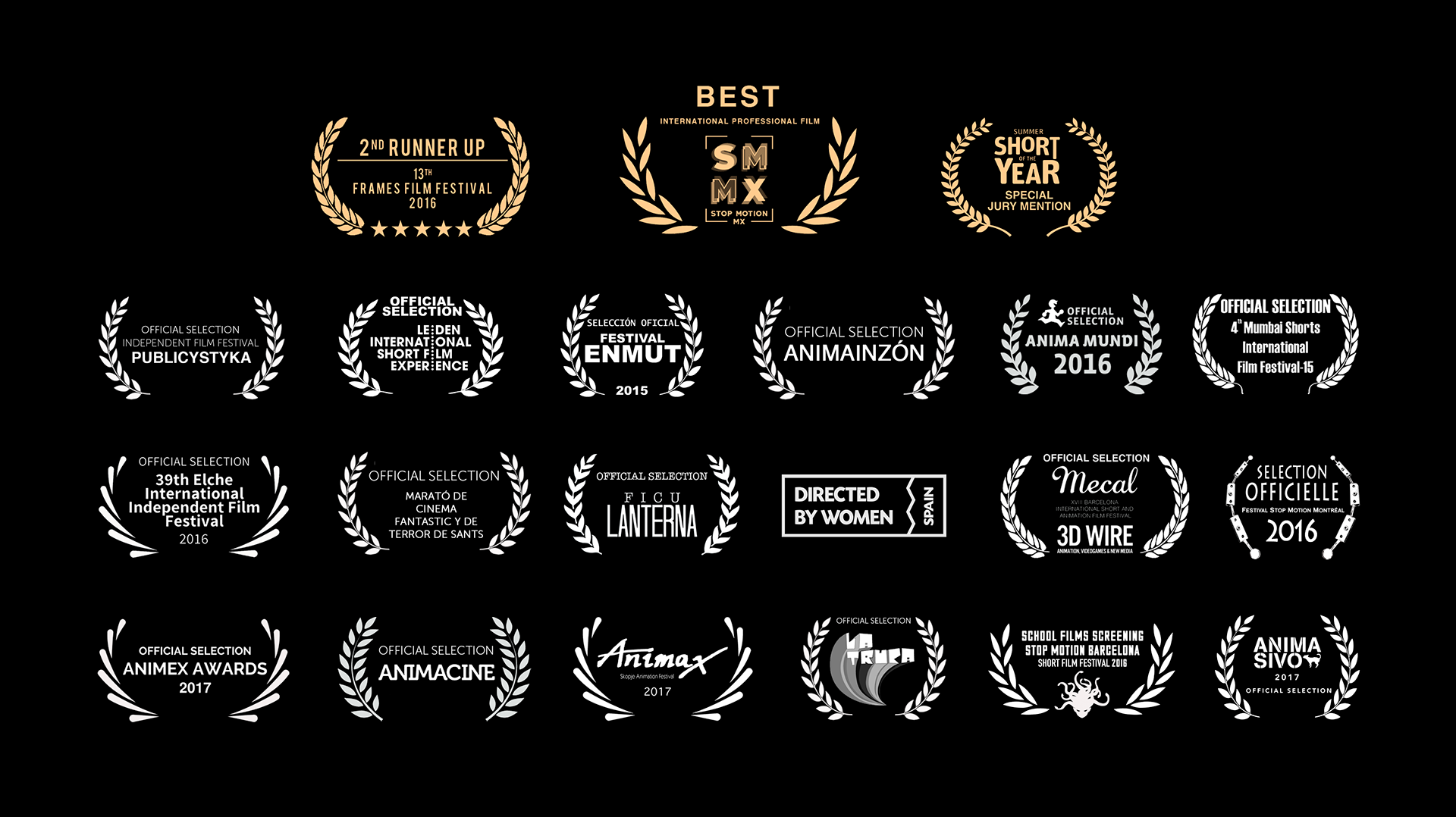 Awards and Official Selections