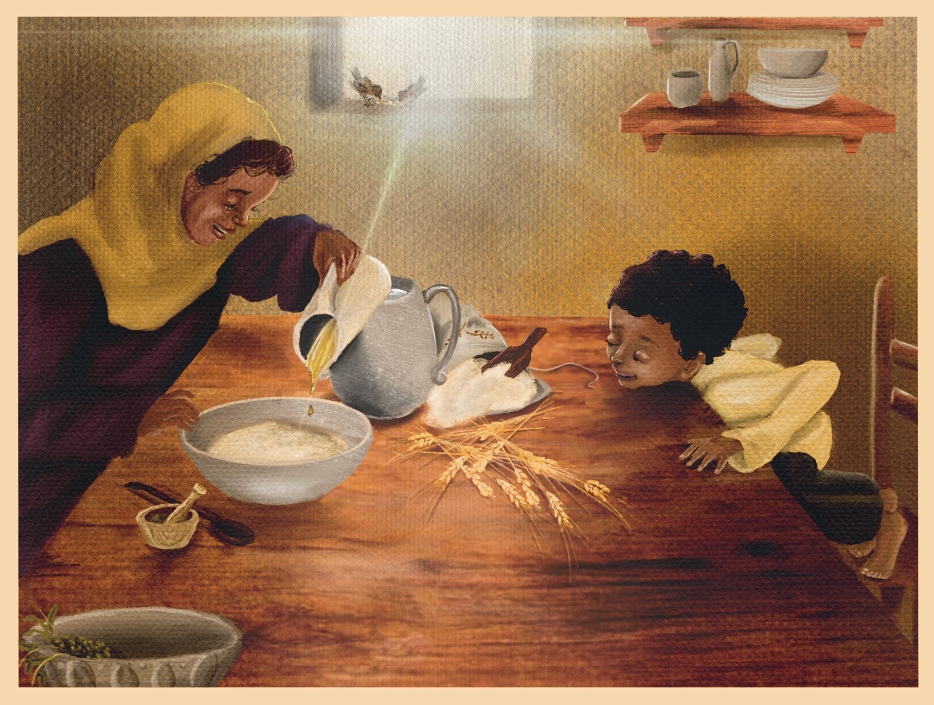 Illustration from The Peace Table