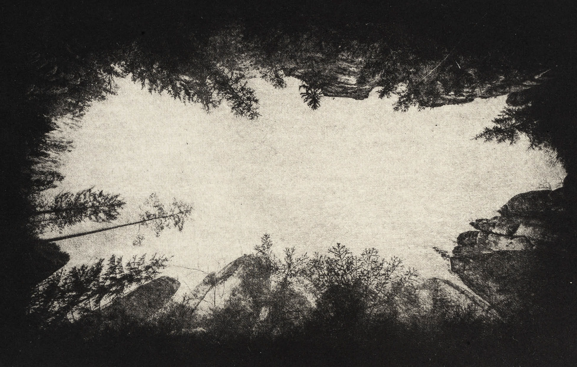 Inverso IV, heliograwiura, 20 × 30, 2020