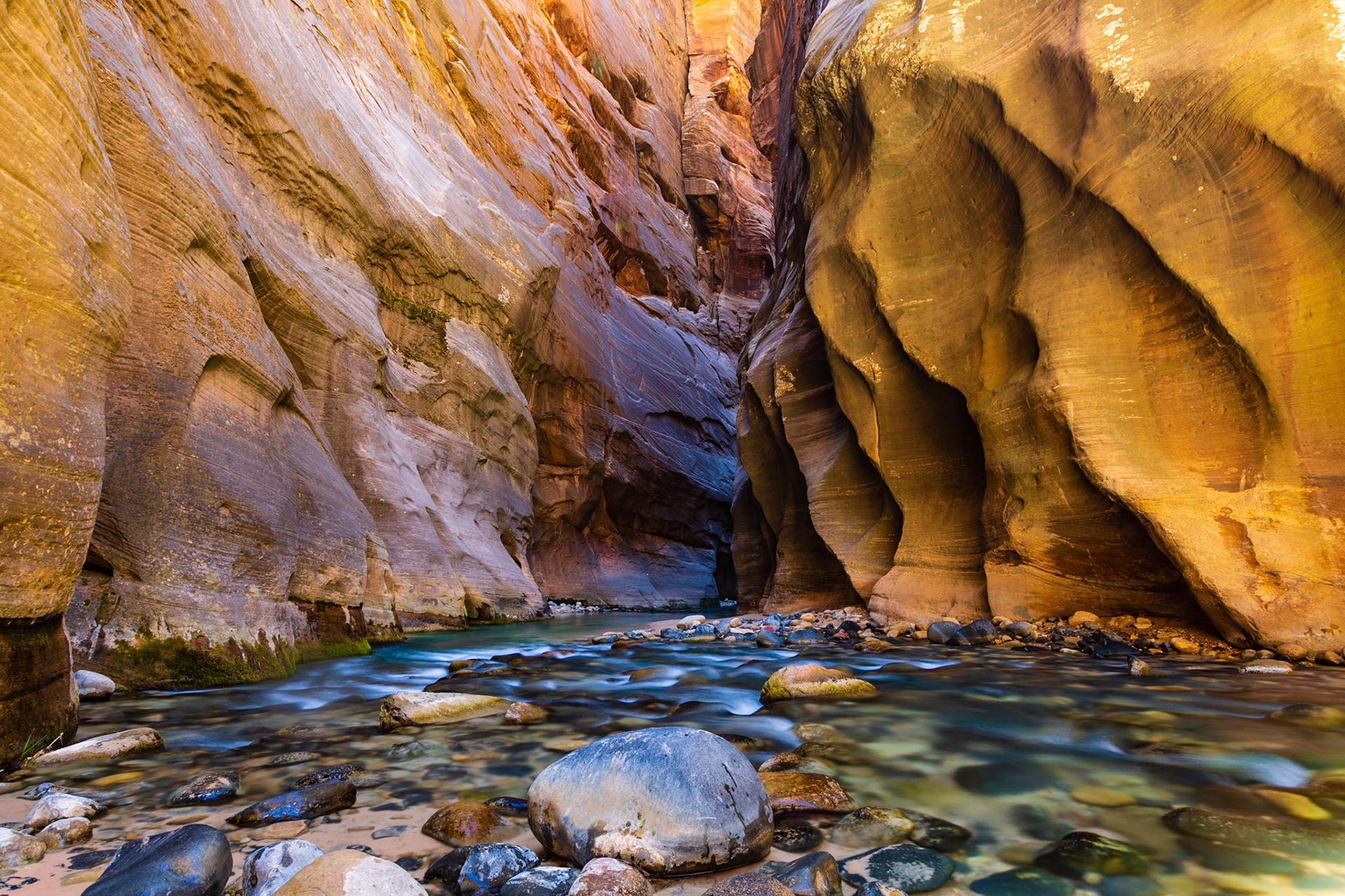 Rocking the Narrows I - Zion National Park, Utah