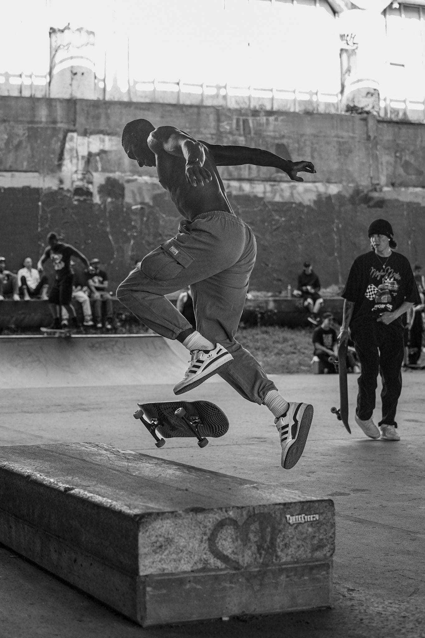 Front Street Park - Adidas skateboarding