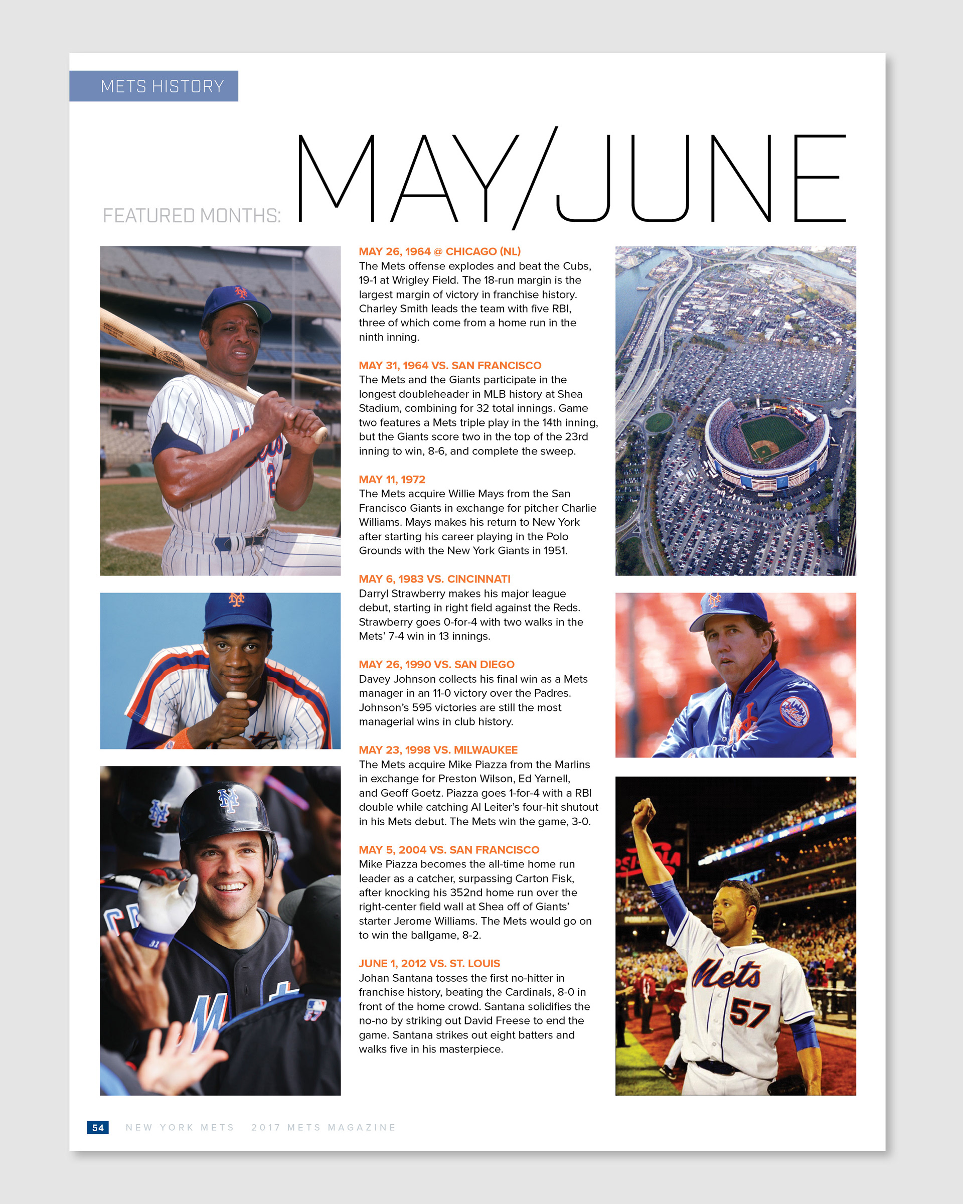 2004 NY Mets Yearbook: 40 Years at Shea - Mets History