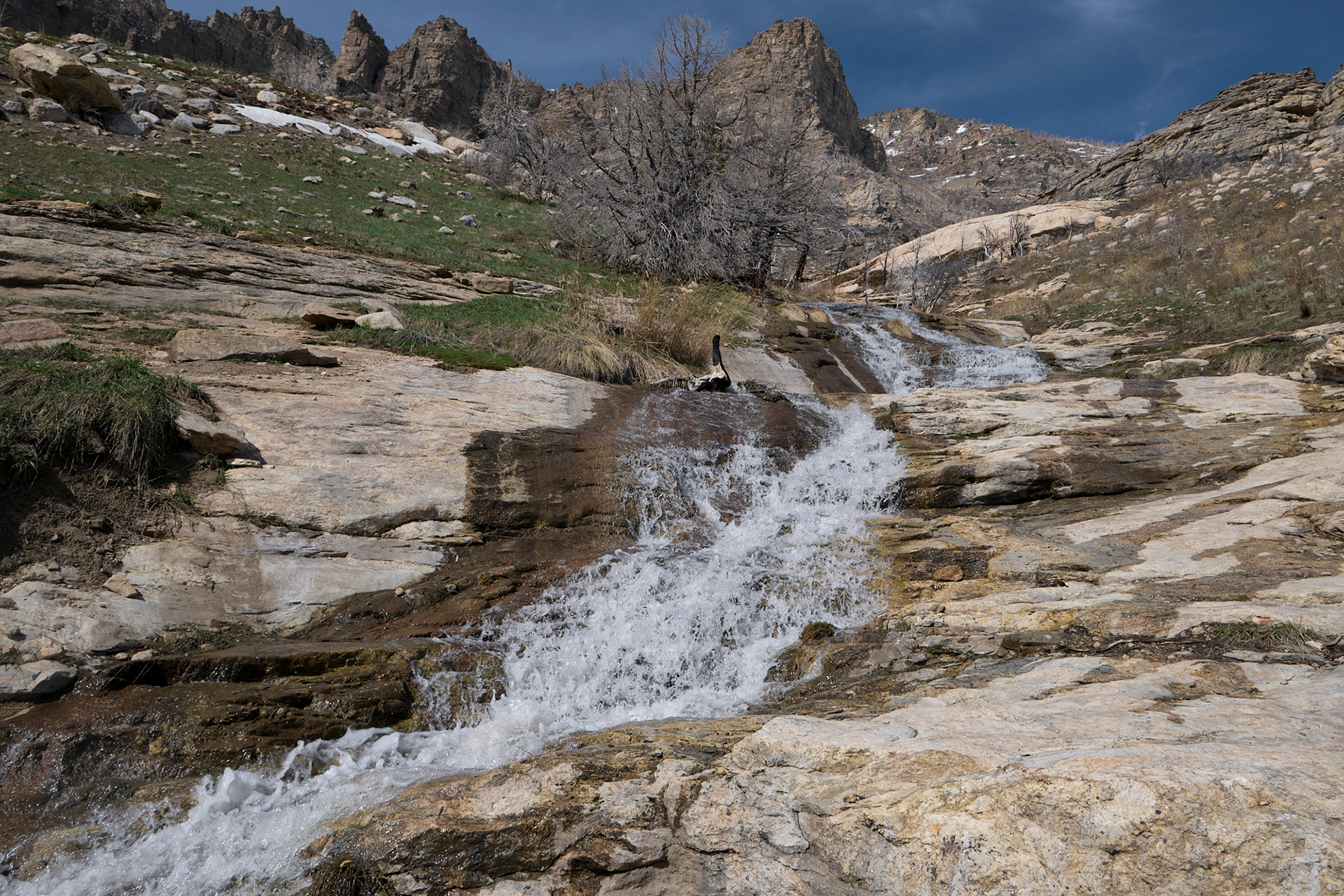 Along the scenic byway