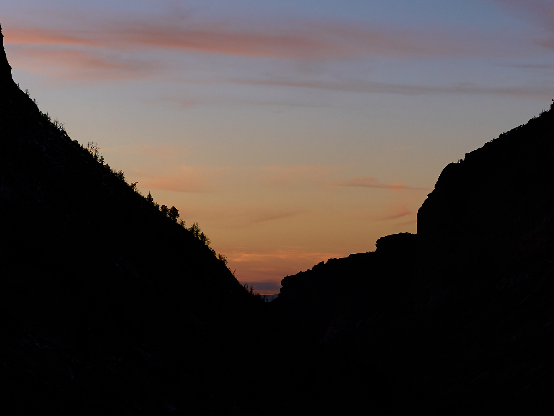 Looking North towards Spring Creek