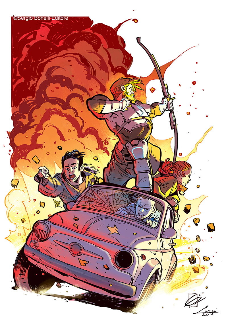 ORFANI by Davide Gianfelice and me ©SergioBonelliEditore