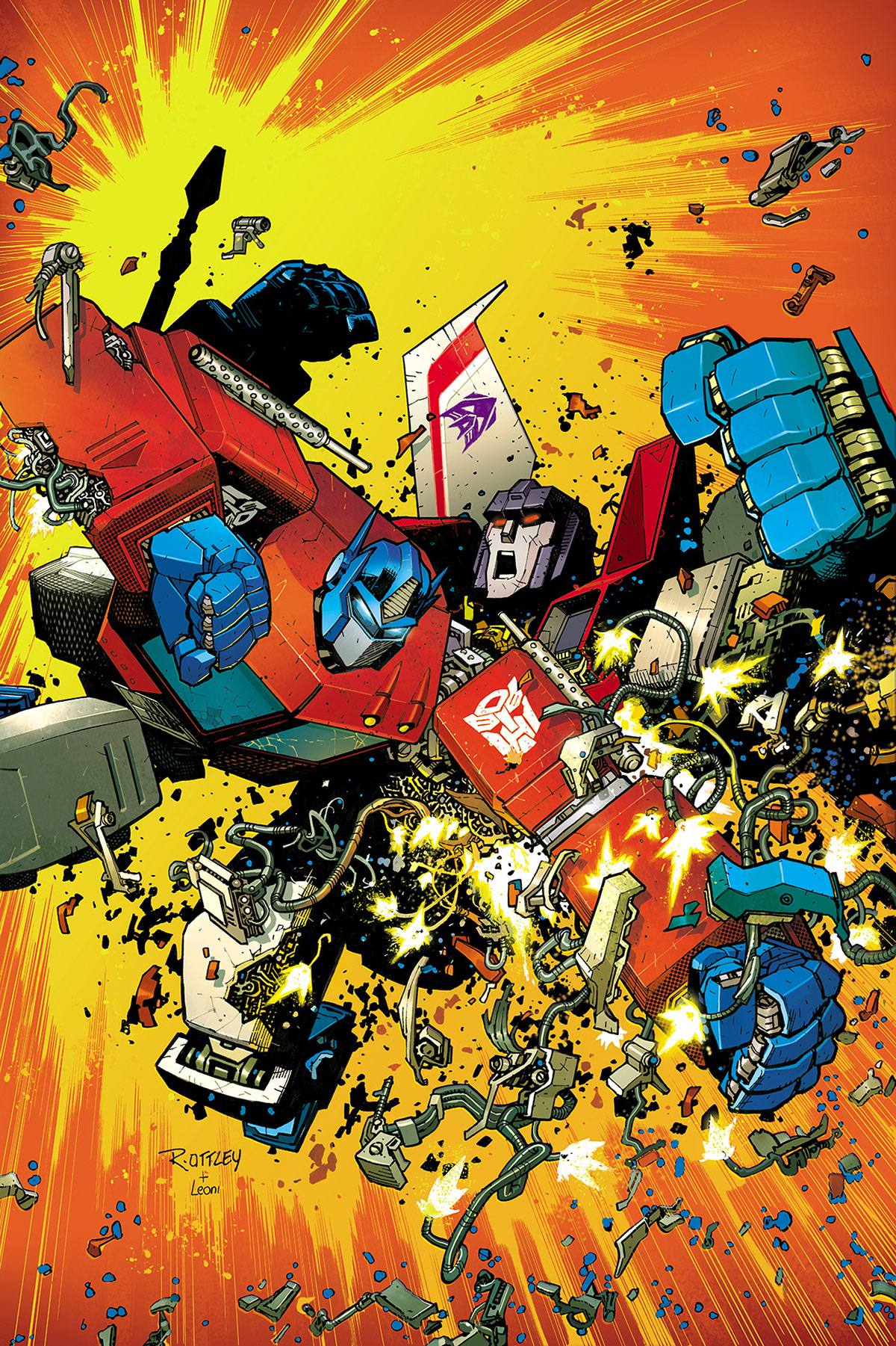 TRANSFORMES by Ryan Ottley and me ©SkyboundEntertainment