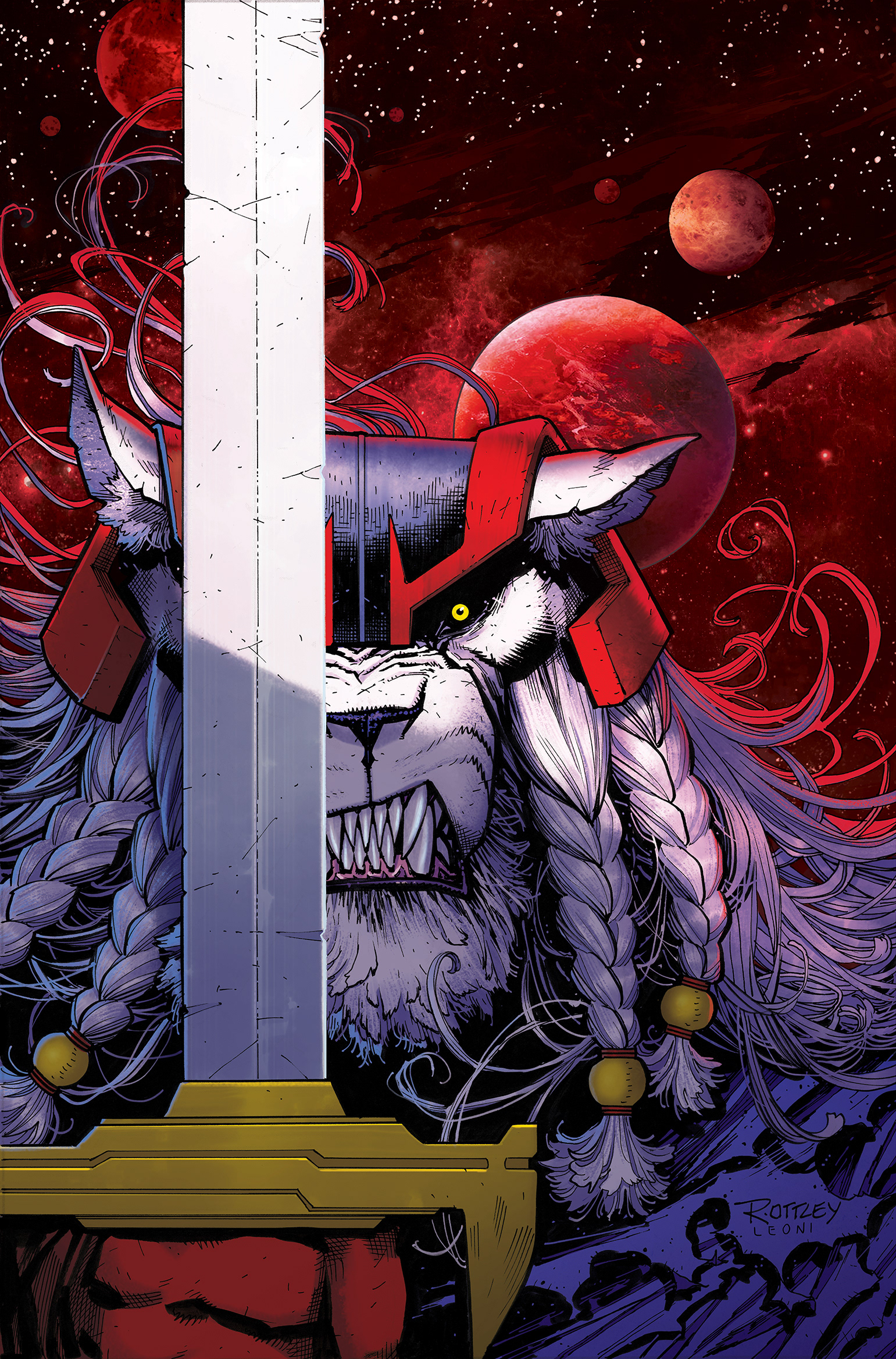 BATTLE BEAST by Ryan Ottley and me ©SkyboundEntertainment