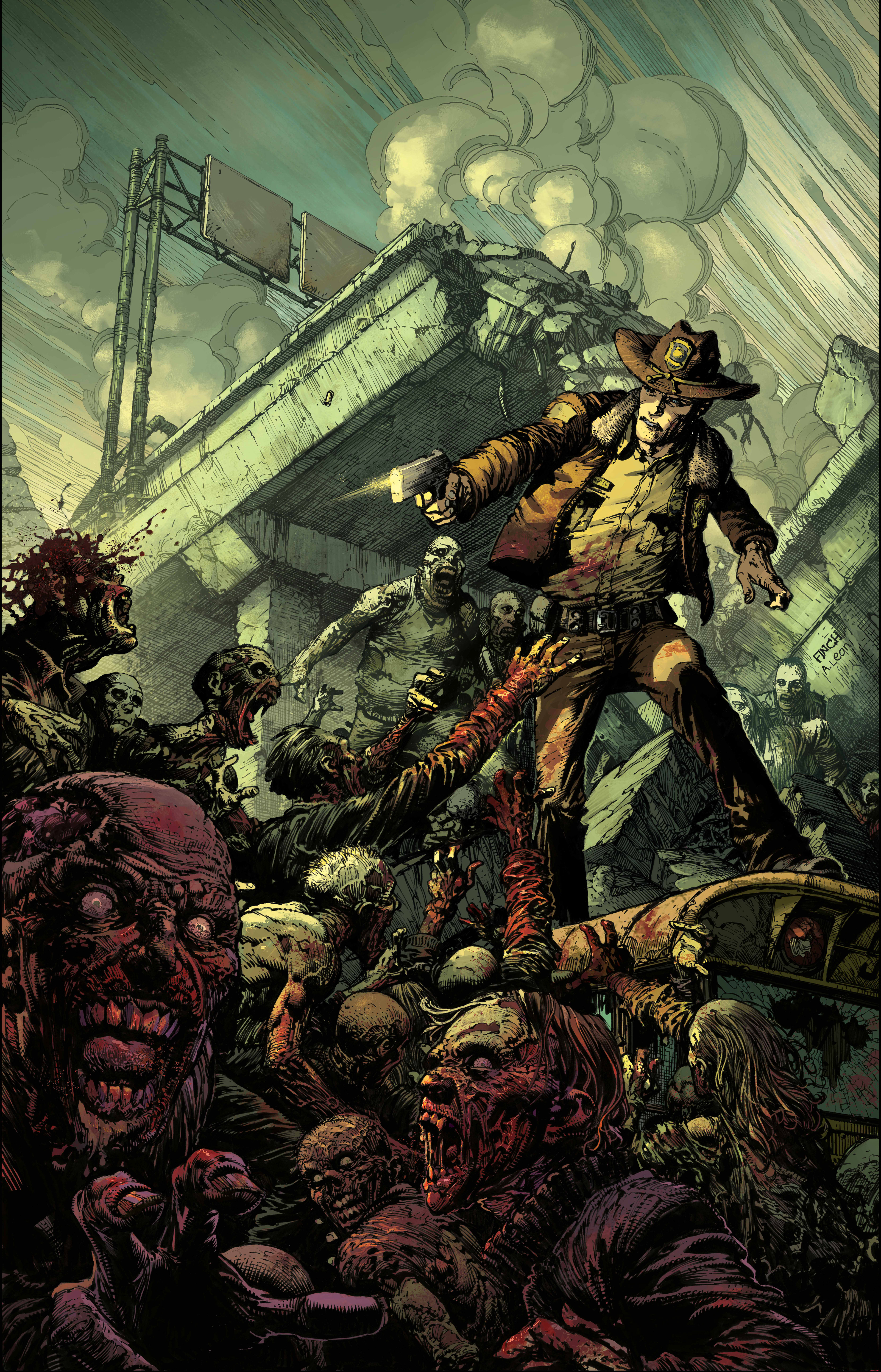 TWD by David Finch and me ©SkyboundEntertainment