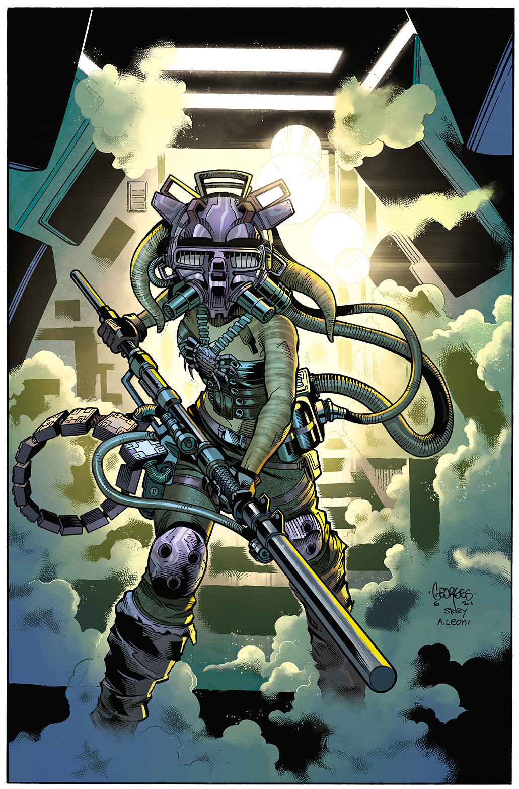 STAR WARS THE HIGH REPUBLIC VARIANT by Georges Jeanty and me ©MARVEL