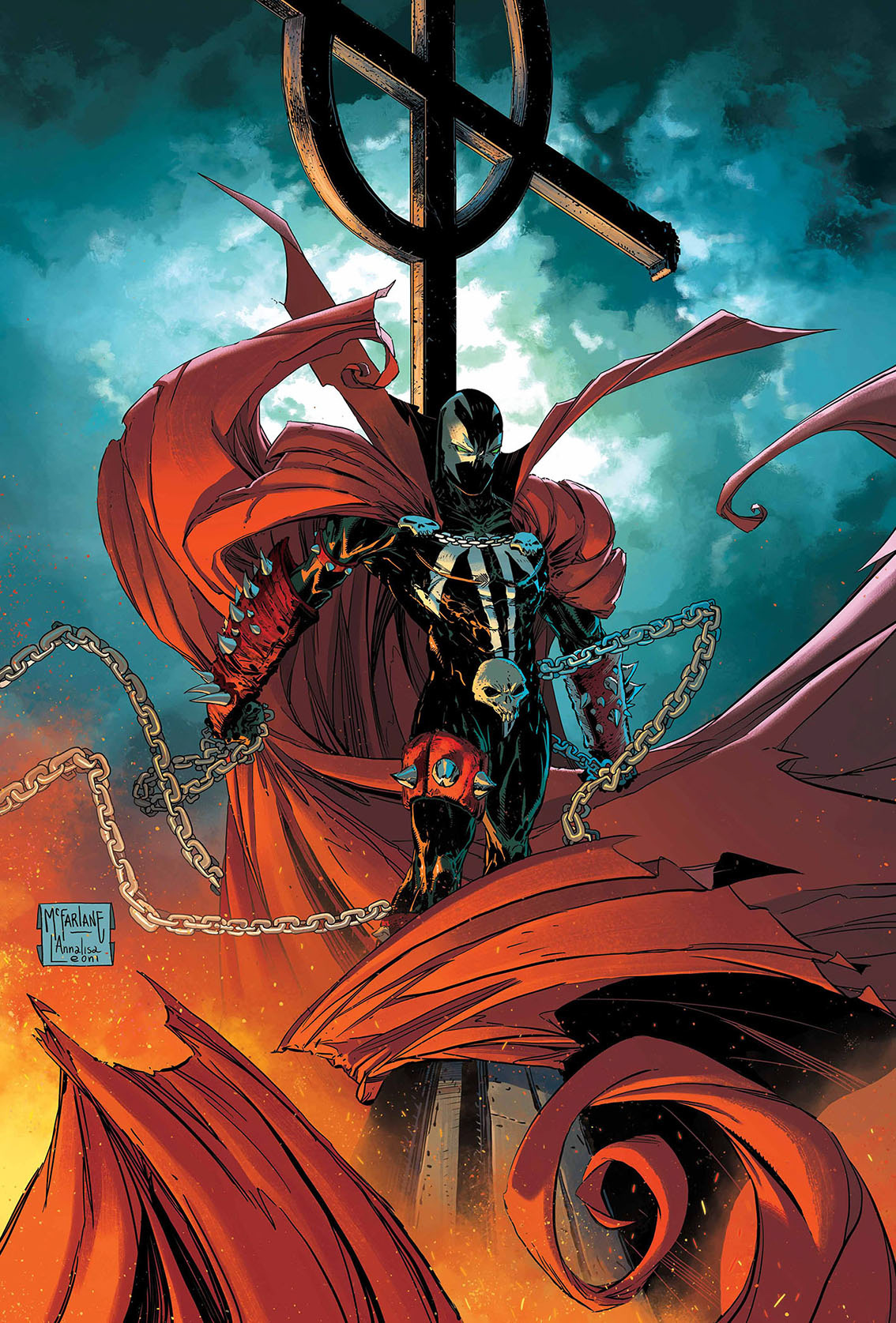 SPAWN 286  by Todd McFarlane and me ©IMAGE