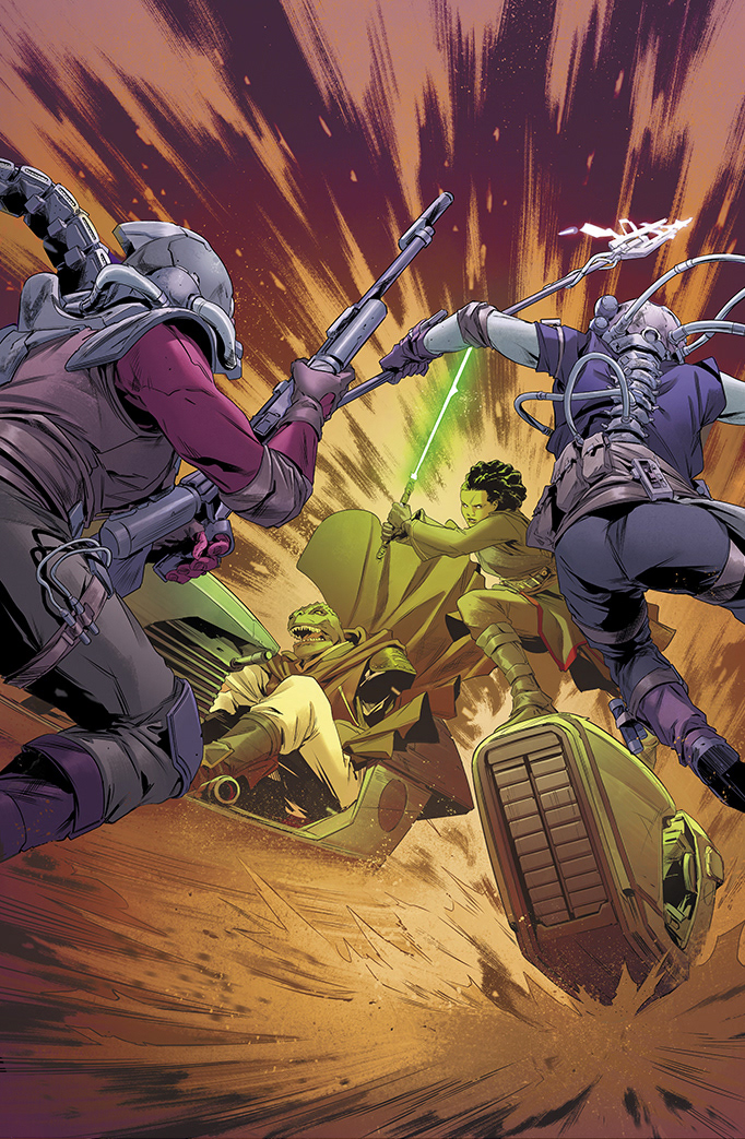 STAR WARS THE HIGH REPUBLIC VARIANT by Paolo Villanelli and me ©MARVEL