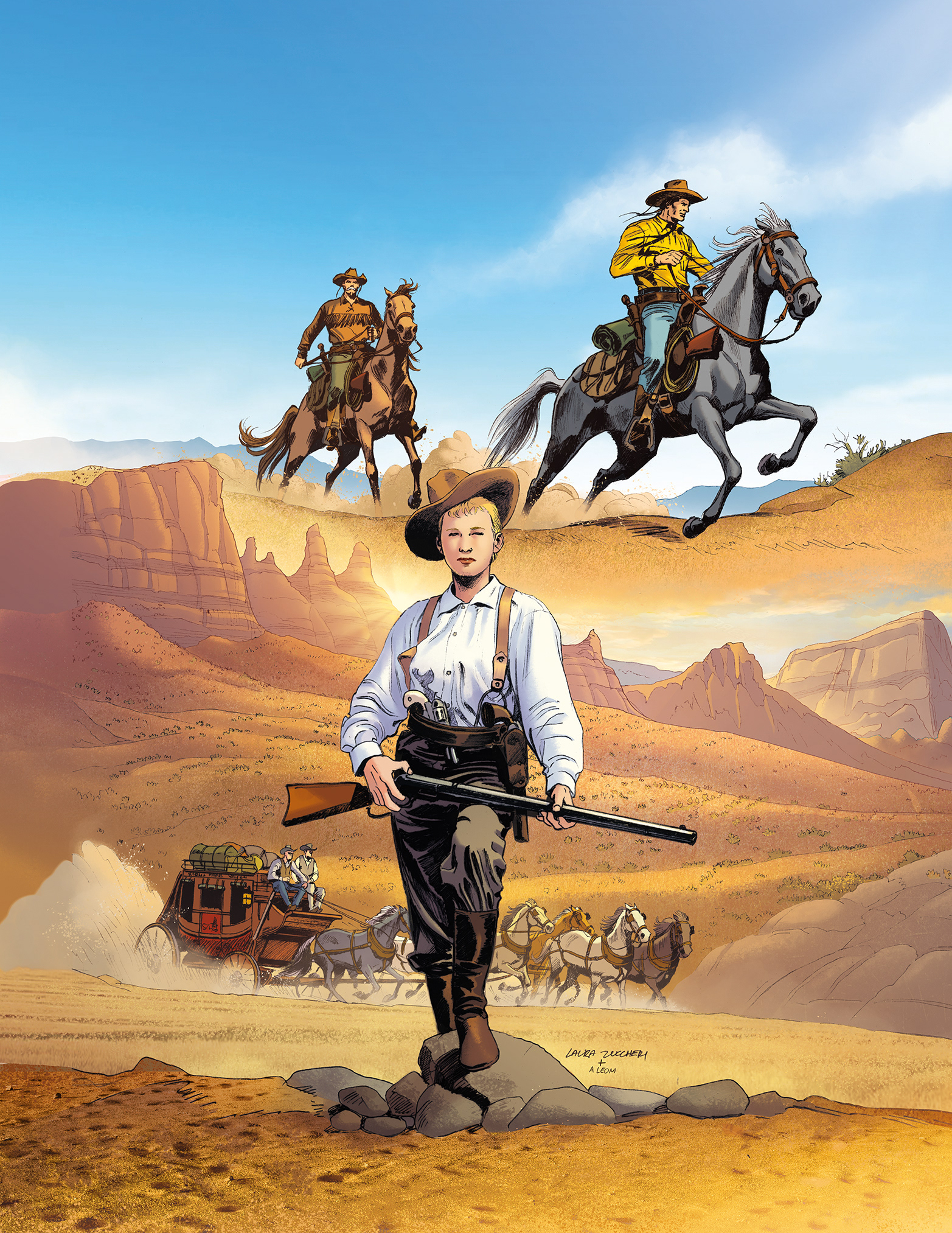 TEX by Laura Zuccheri and me ©SergioBonelliEditore