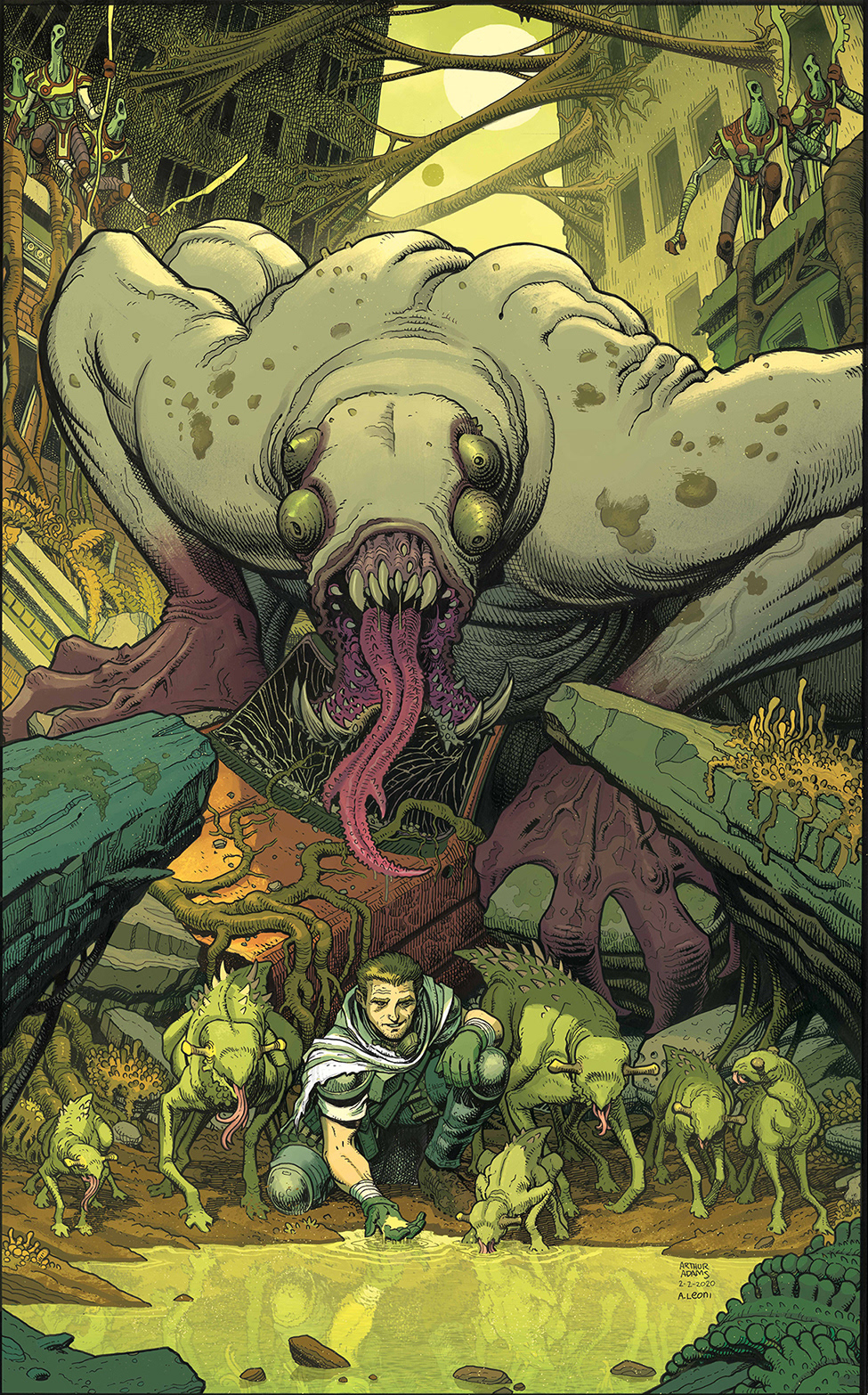 OBLIVION SONG VARIANT by Arthur Adams and me ©SkyboundEntertainment