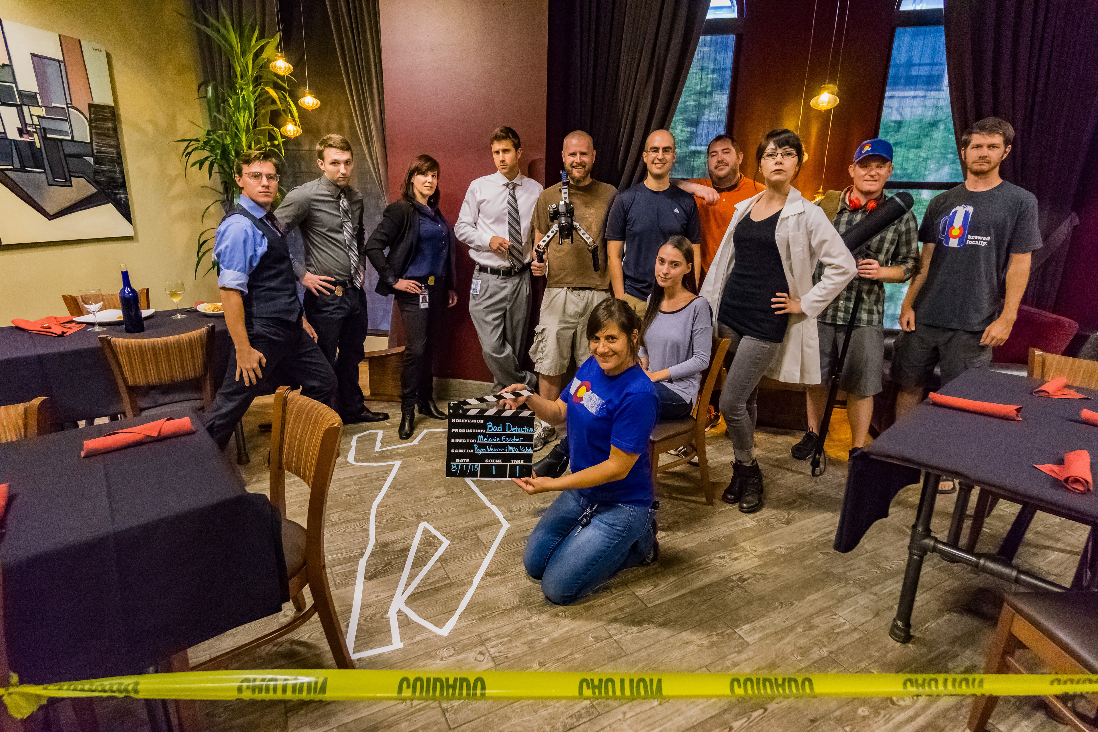 I worked with some of the producers there and some old film buddies to put together a crew for the 48 hour film festival.