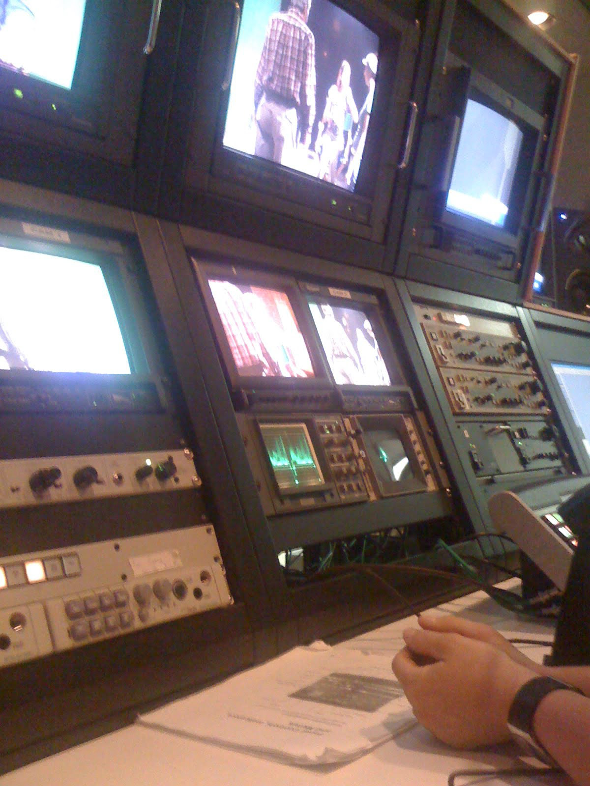 I went to school myself in 2010 and spent time in the television studio learning technical direction.