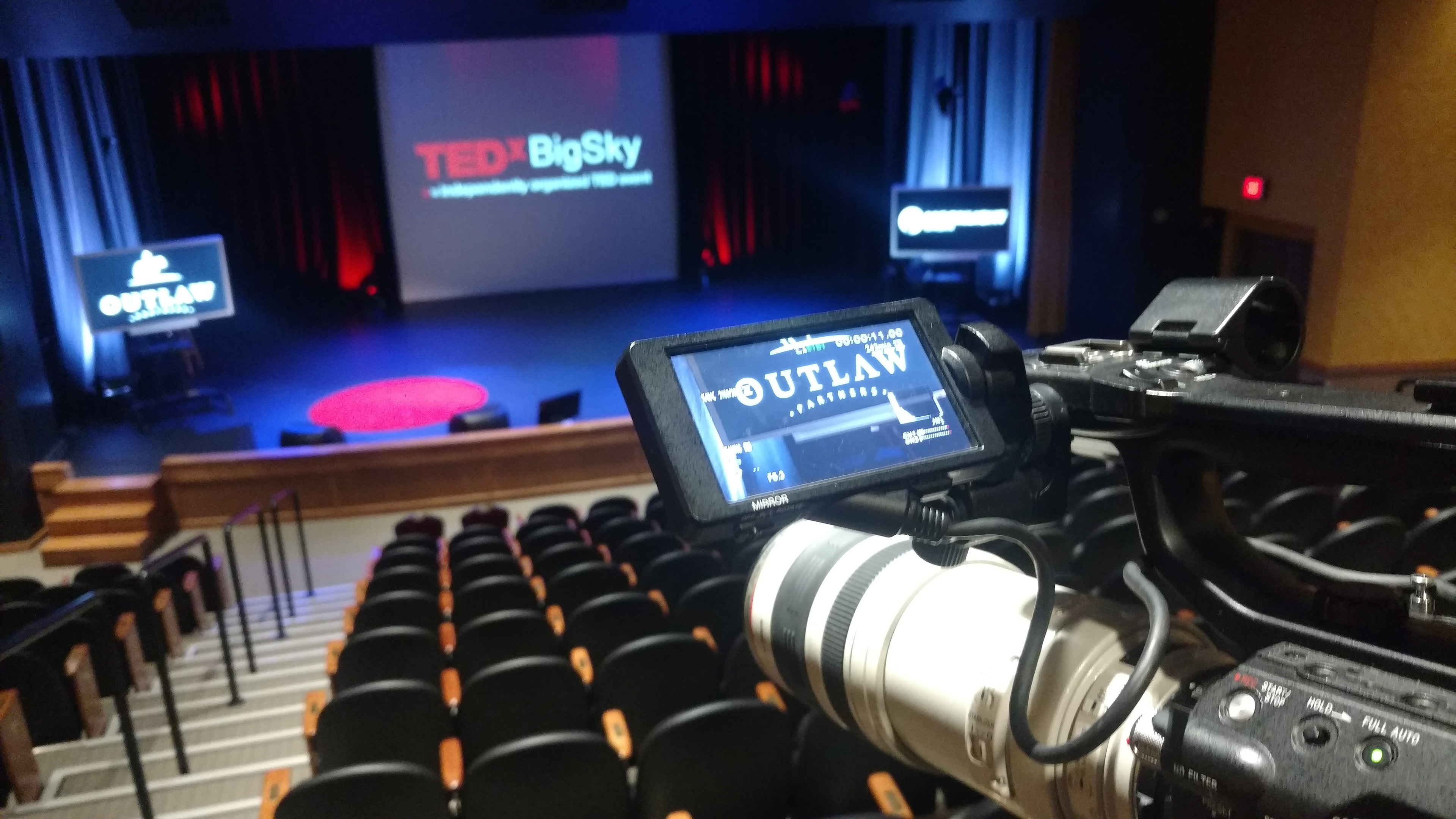 We ran a TEDx event for several years, starting with just two cameras.