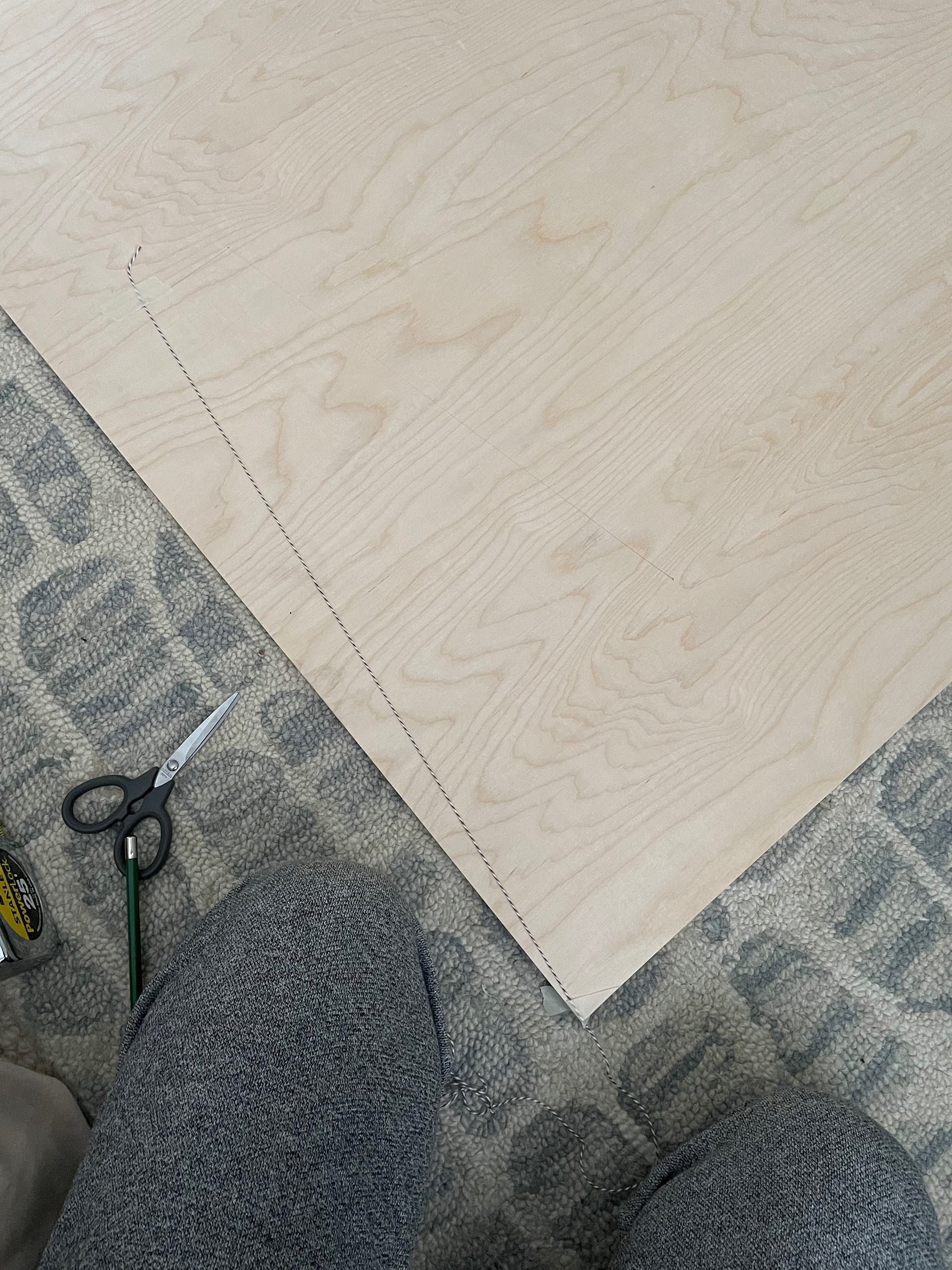 measurements on the wood