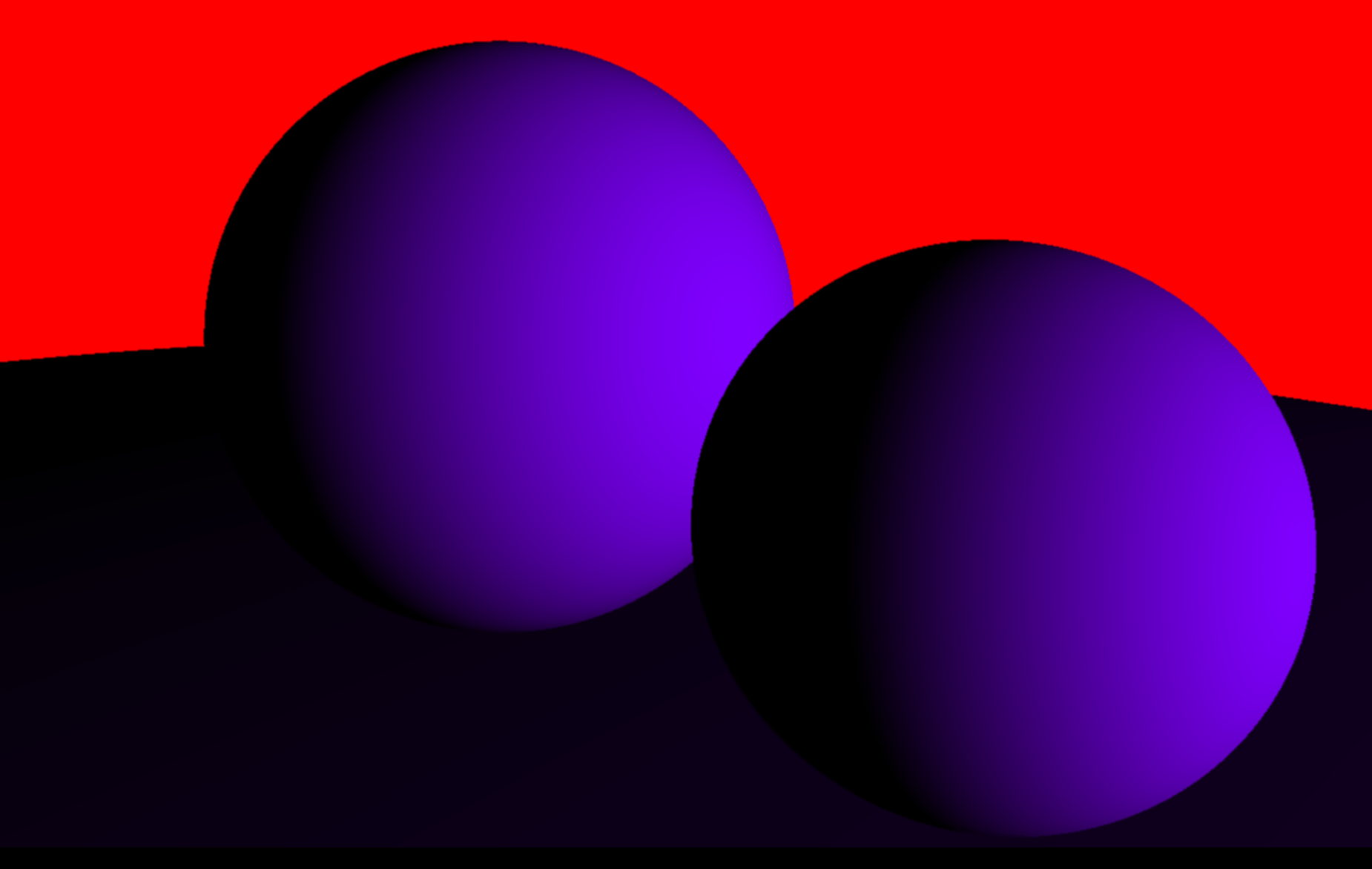 Light on the right