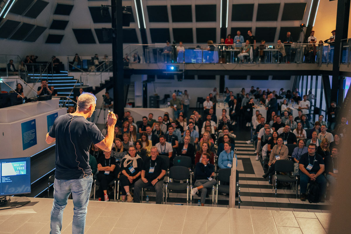 Konferenzfotografie Vortrag