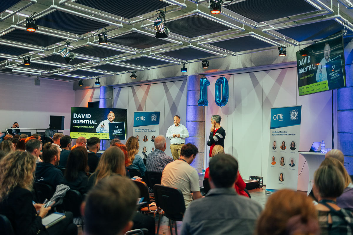 Konferenzfotografie Vortrag