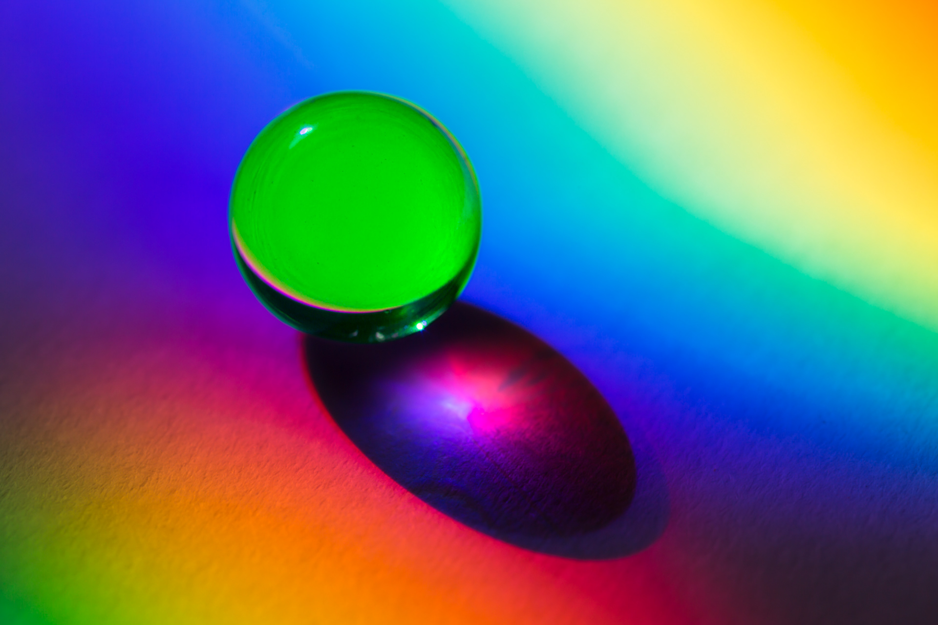Rainbow-Single-001-Green Murmel