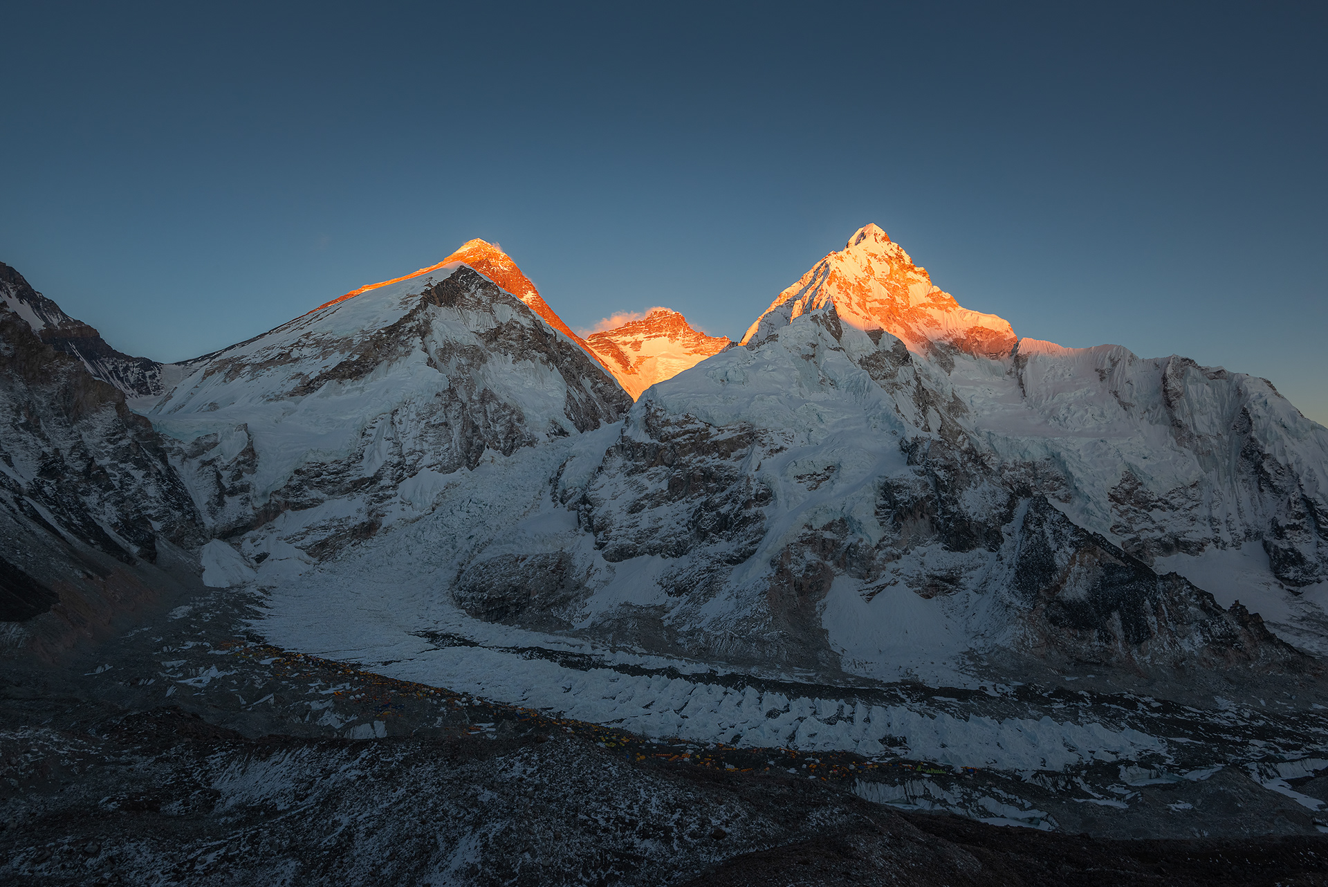 Everest, Lhotse, Nuptse