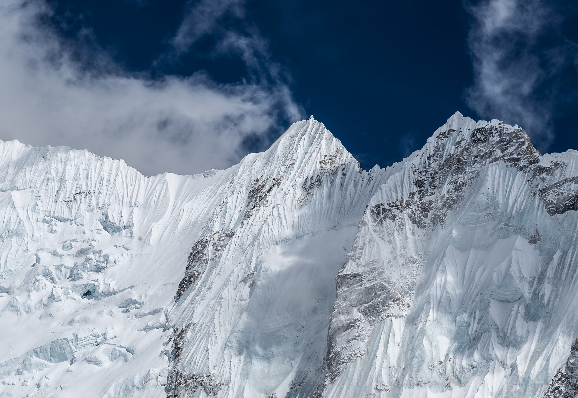 Ridge below Nuptse